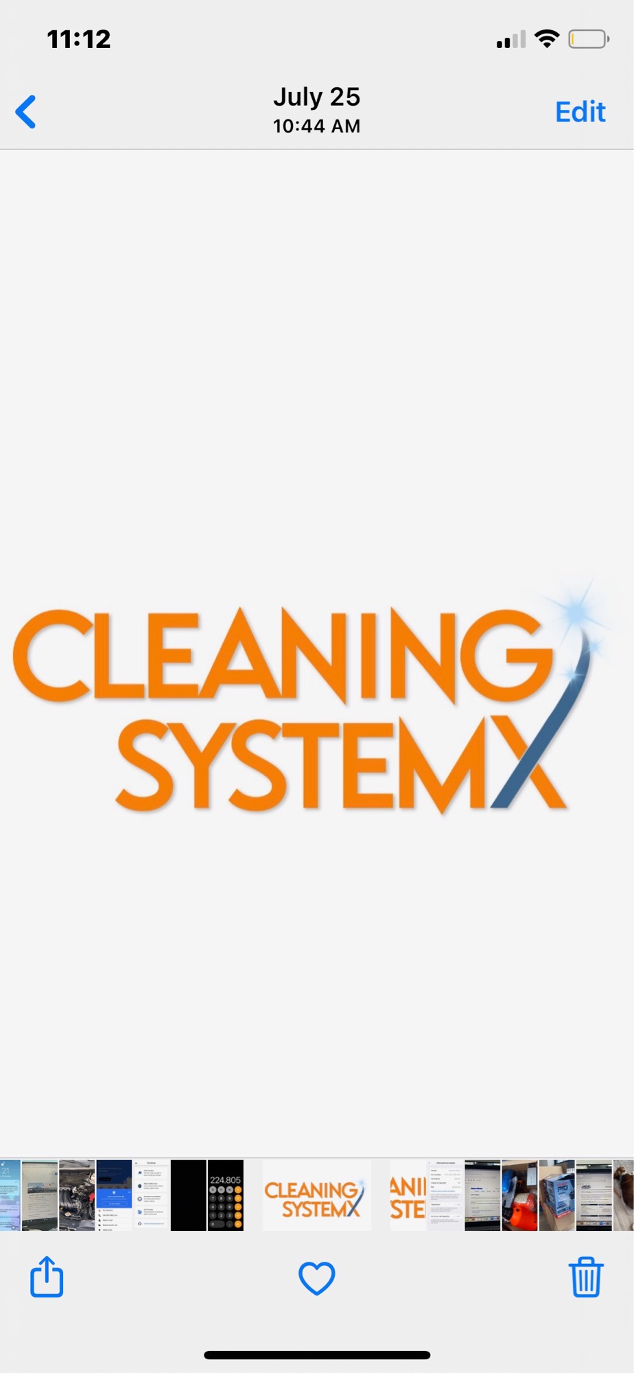 Cleaning SystemX Logo