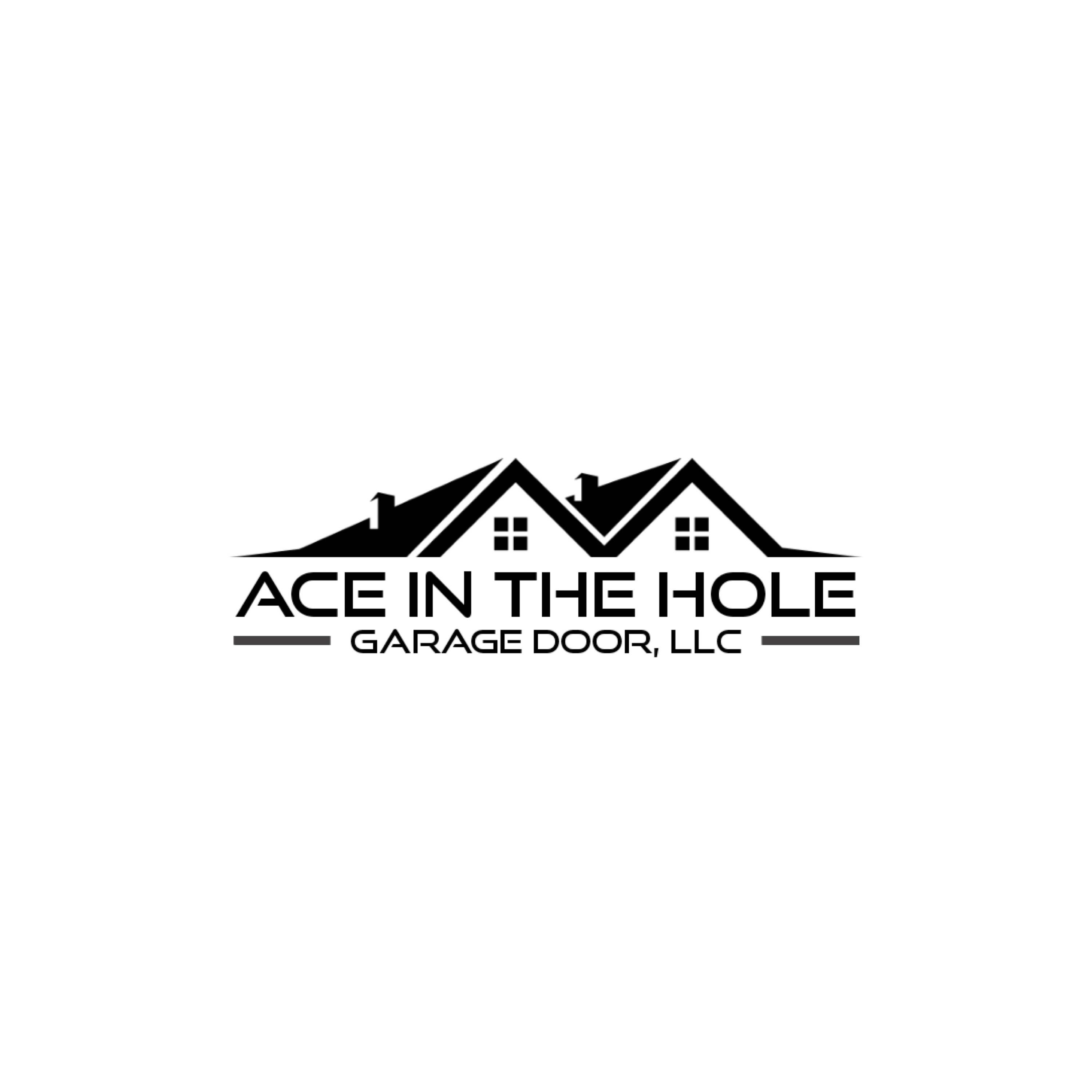 Ace In The Hole Garage Door Logo