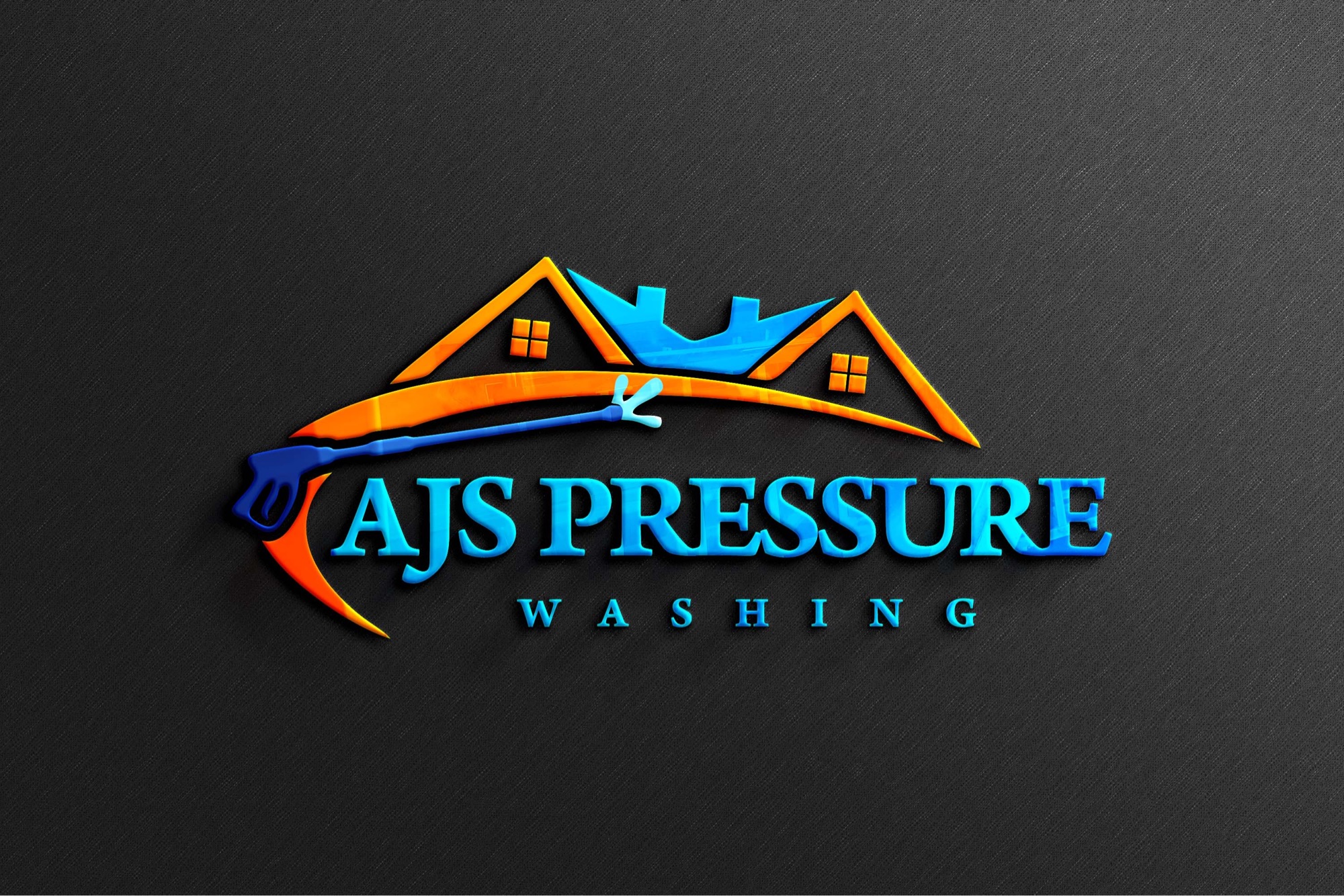 AJs Pressure Washing Logo