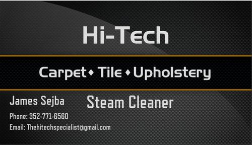 Hi-Tech Carpet, Tile & Upholstery Cleaning Logo