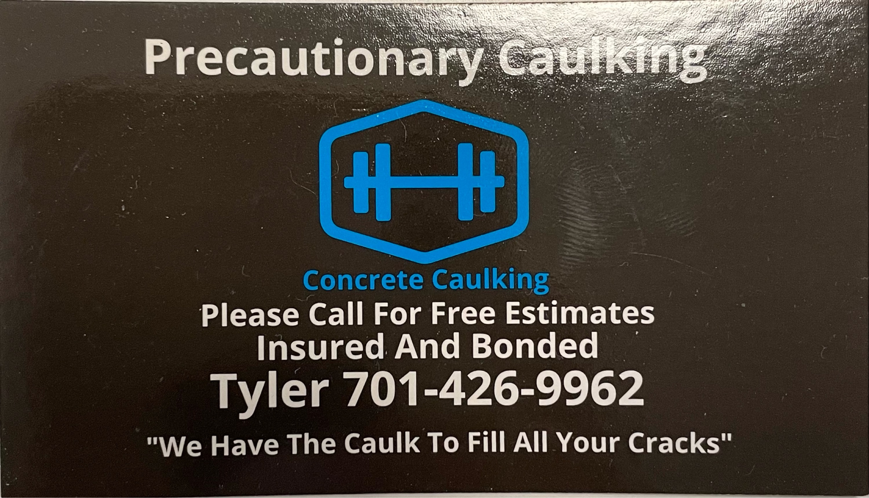 Precautionary Caulking LLC Logo