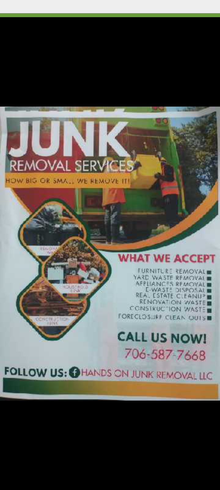 Hands On Junk Removal, LLC Logo