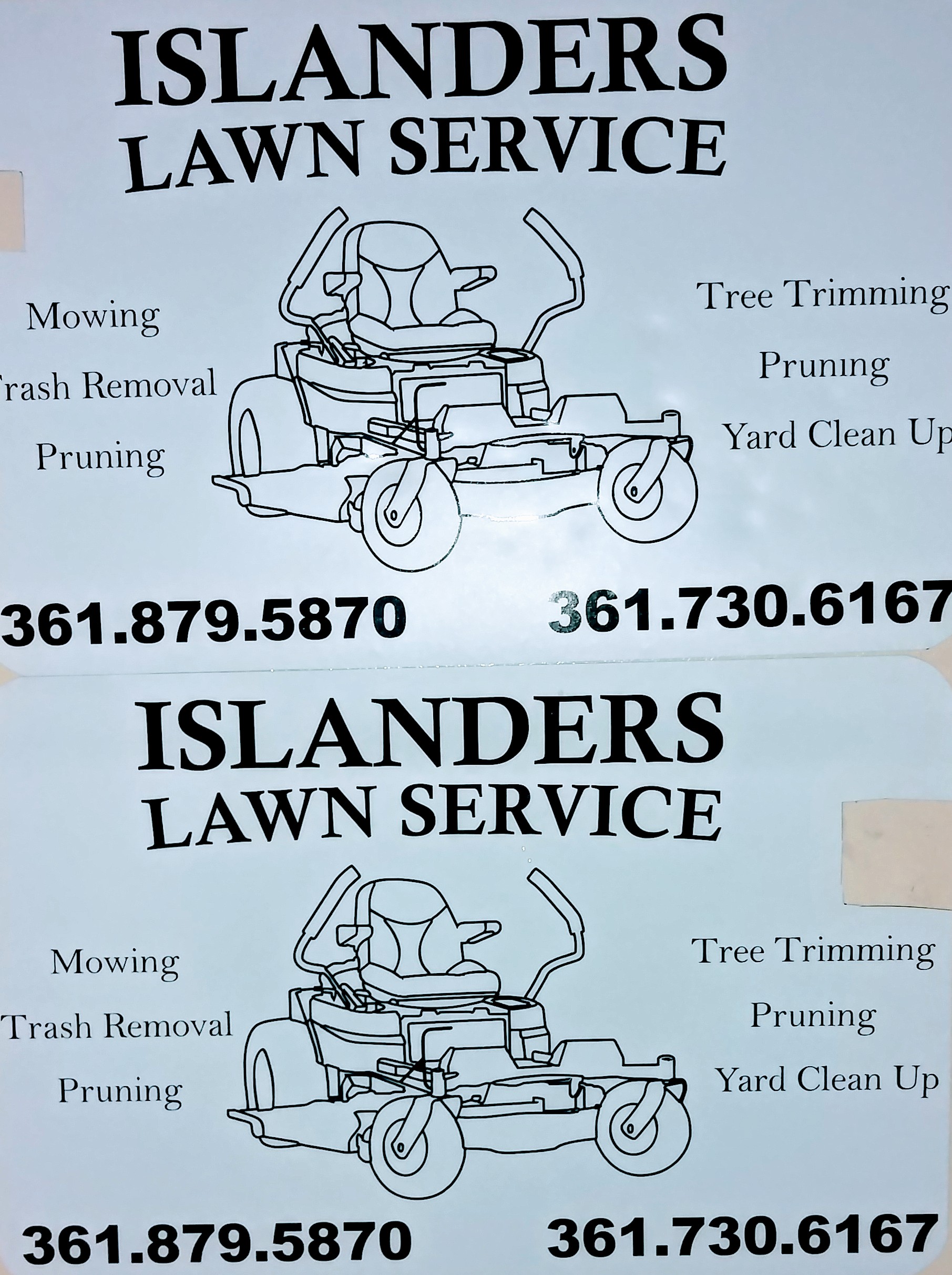 Islanders Lawn Service Logo