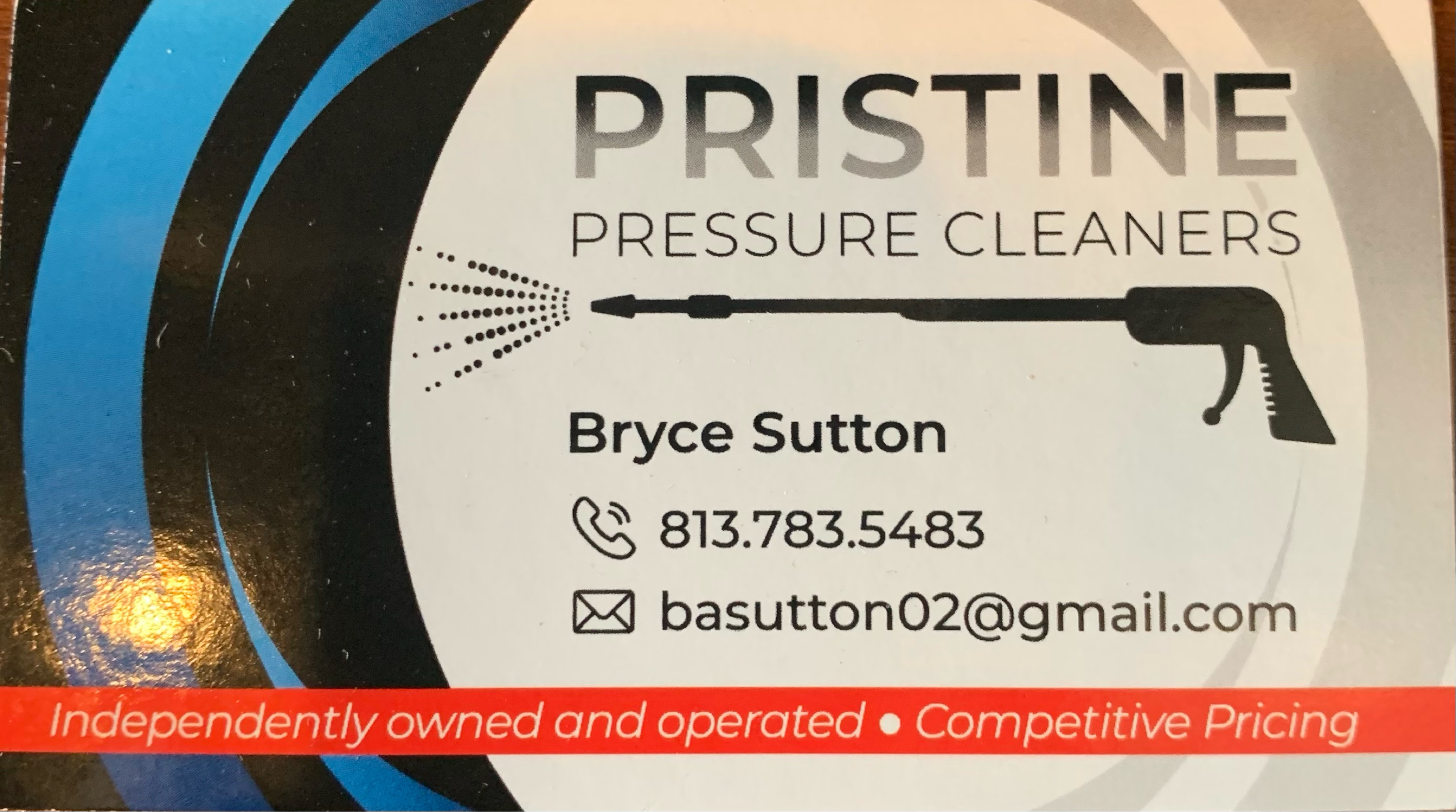 Pristine Pressure Cleaners Logo