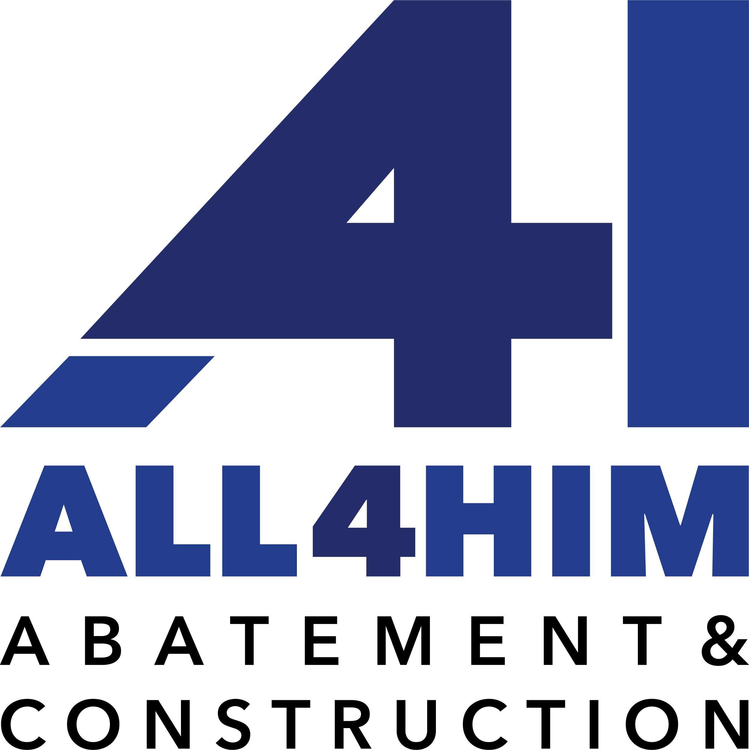 All 4 him Abatement & Construction Services LLC Logo