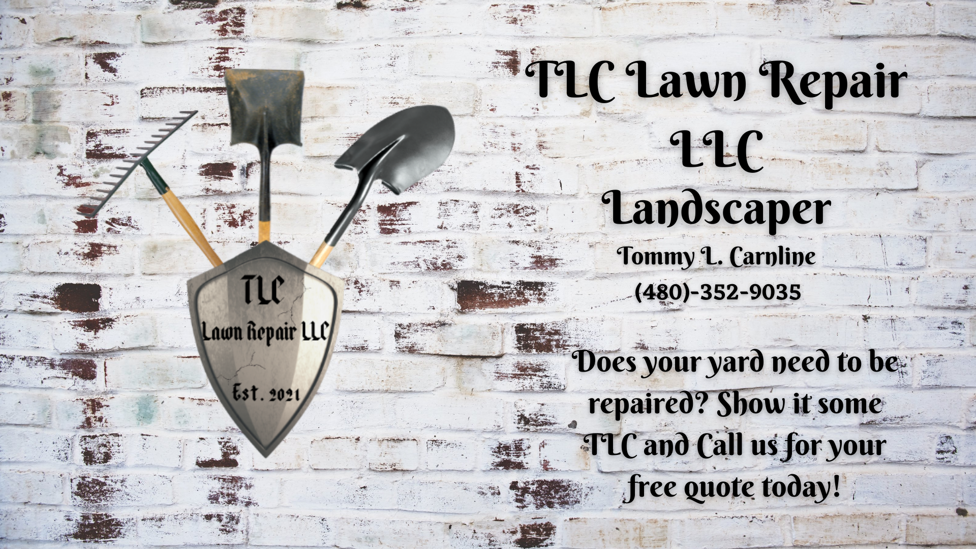 TLC Lawn Repair, LLC Logo