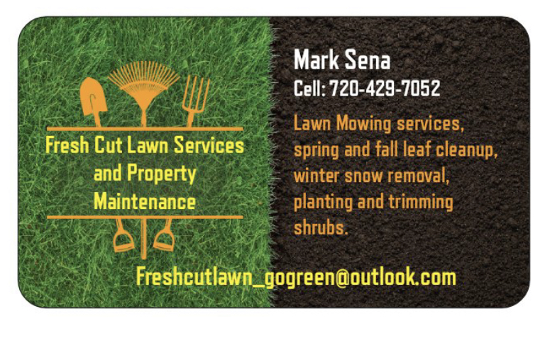 Fresh Cut Lawn Services and Property Services Logo