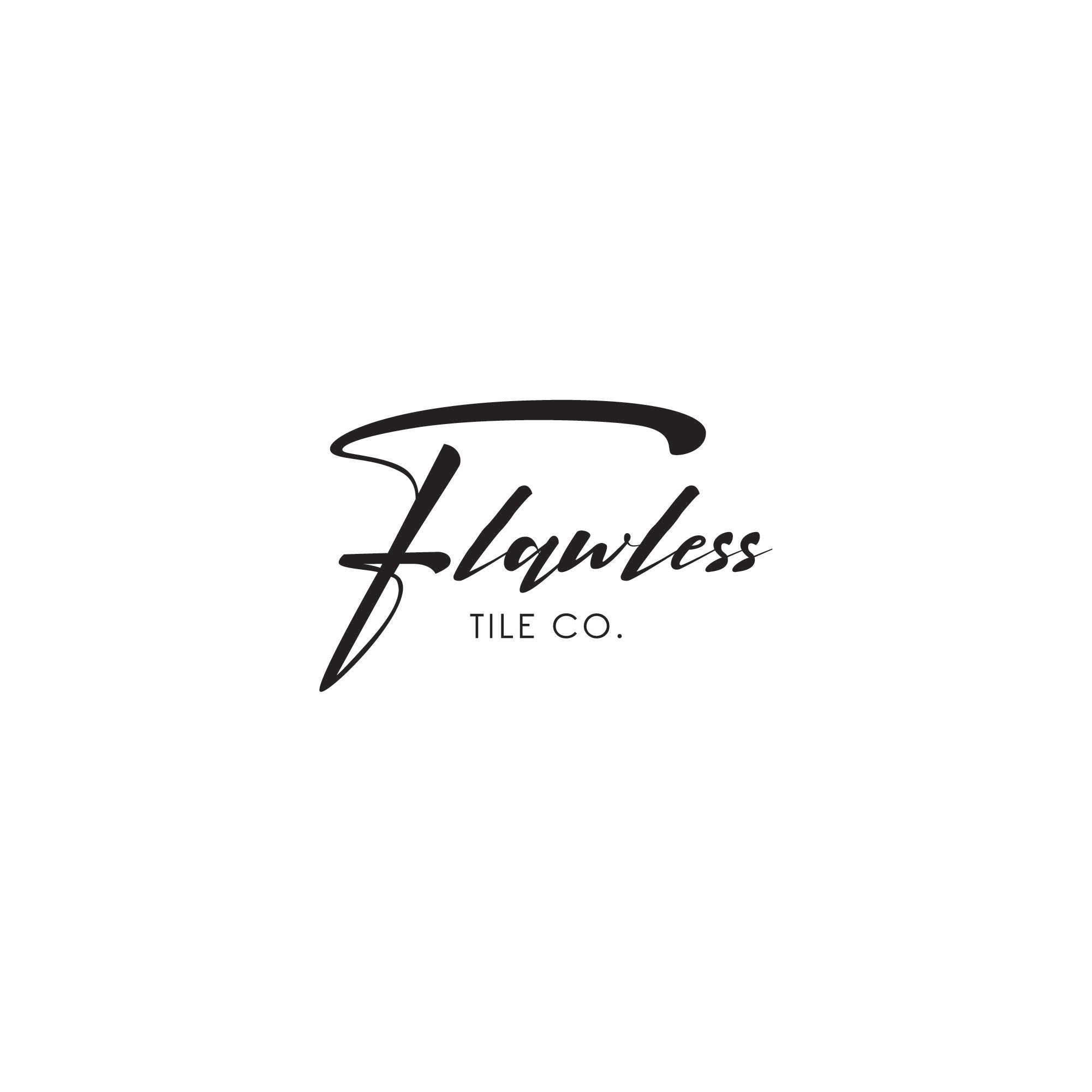 Flawless Tile Company Logo