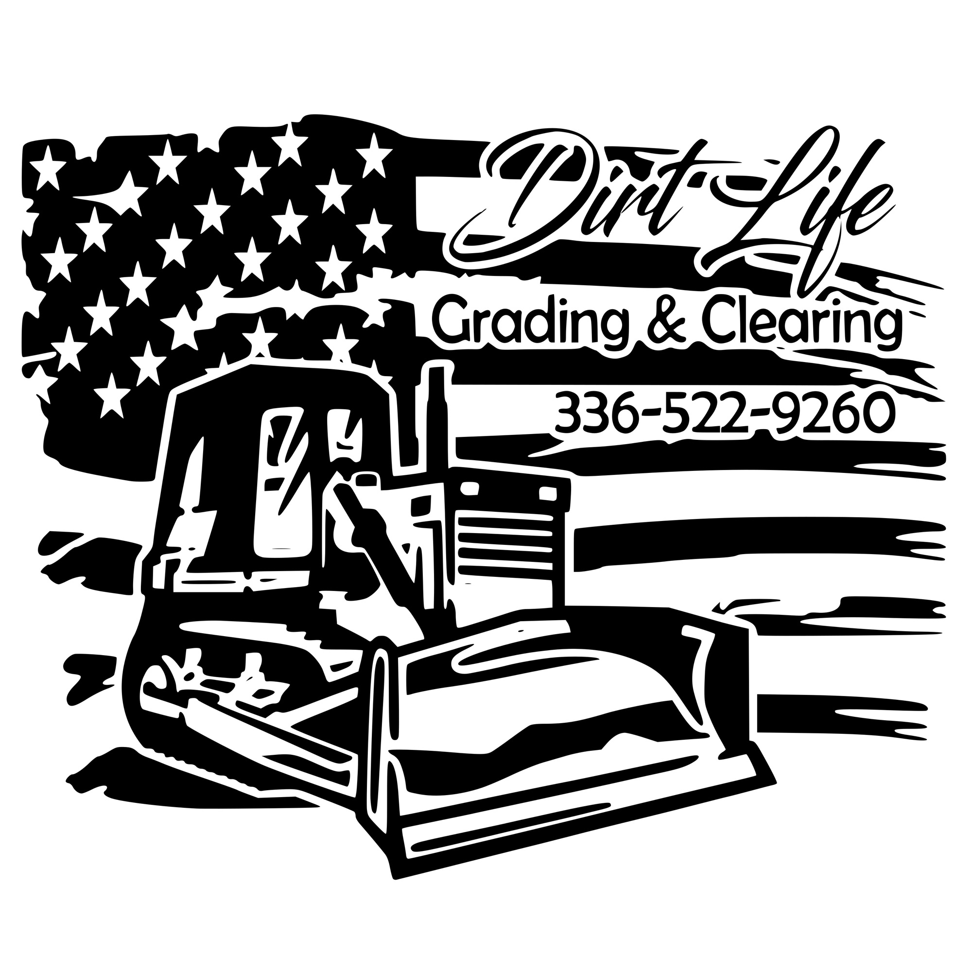 Dirt Life Grading & Clearing LLC Logo