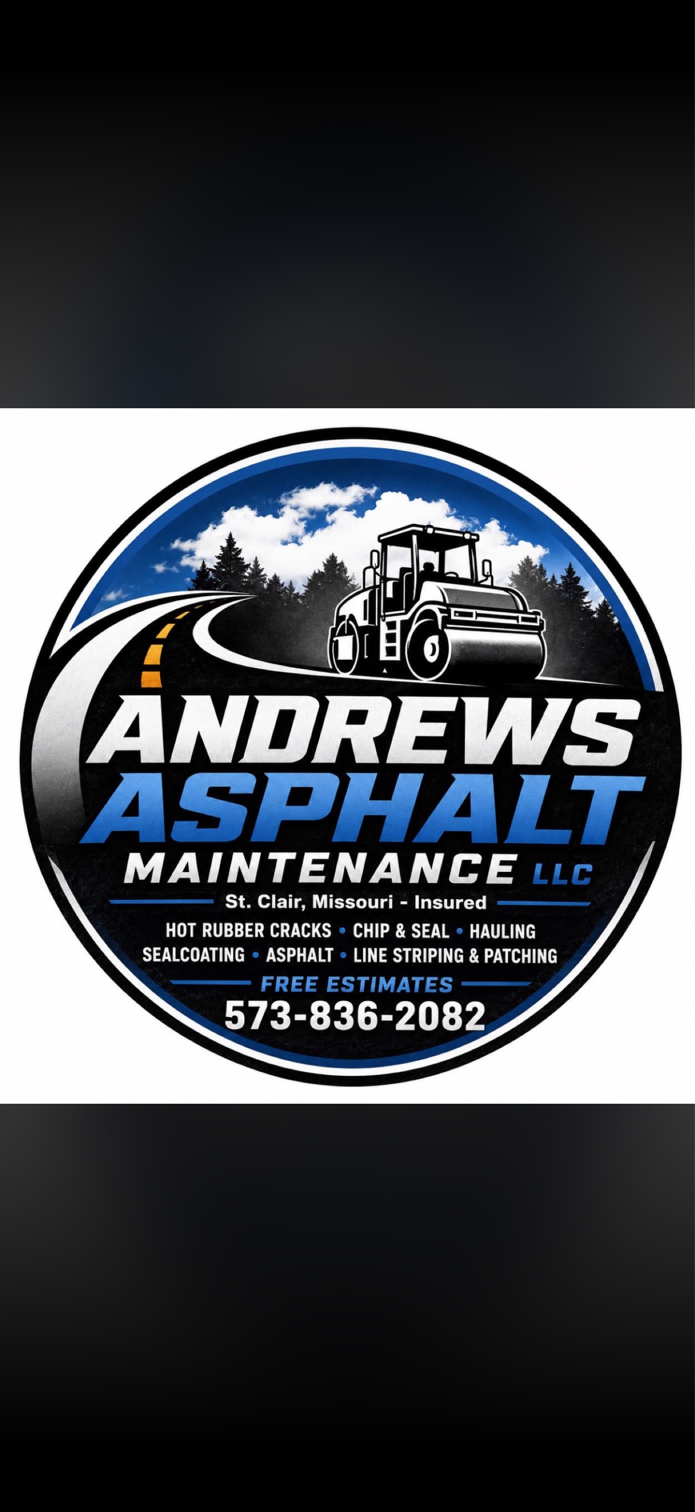Andrew's Asphalt Maintenance, LLC Logo