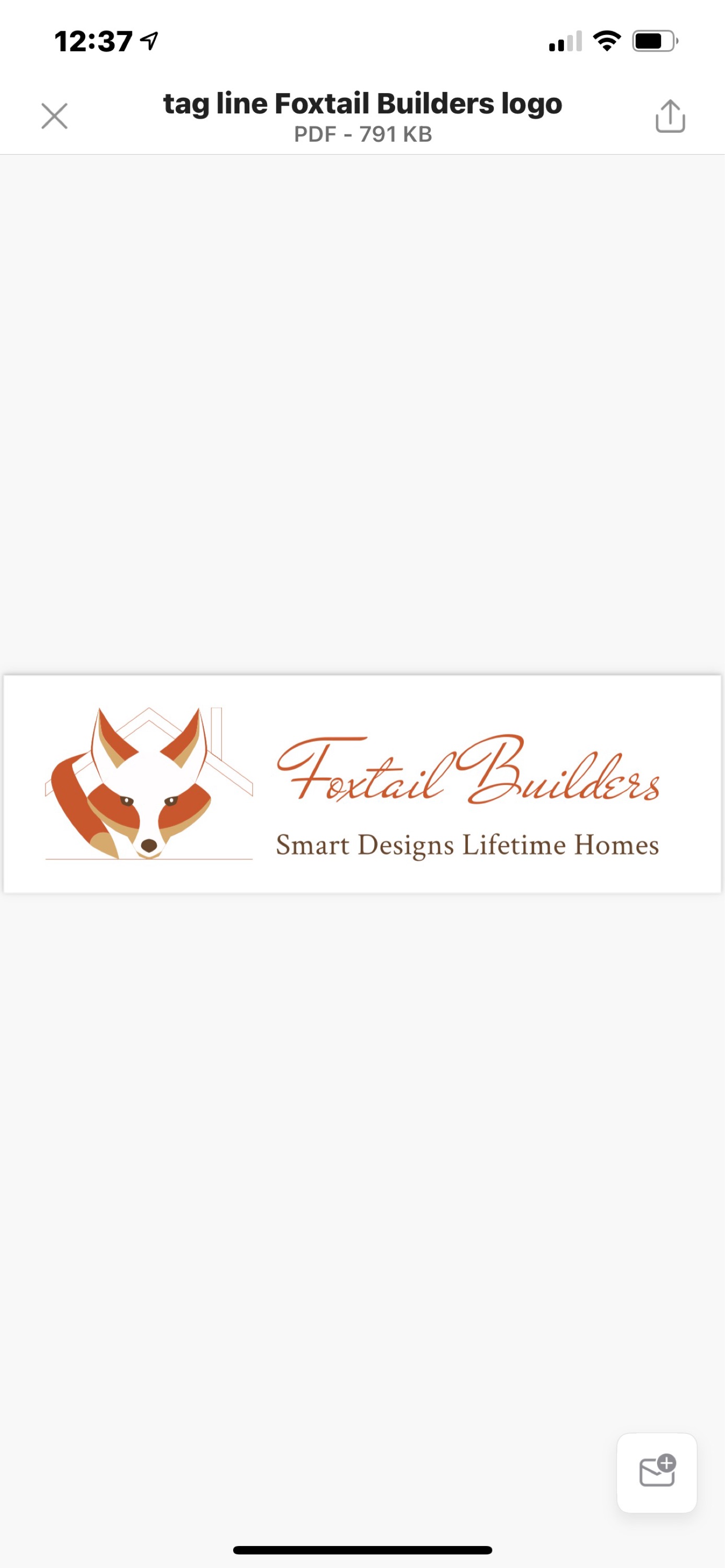 Foxtail Builders LLC Logo