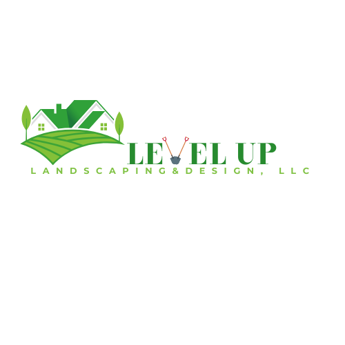 Level Up Landscaping & Design Logo