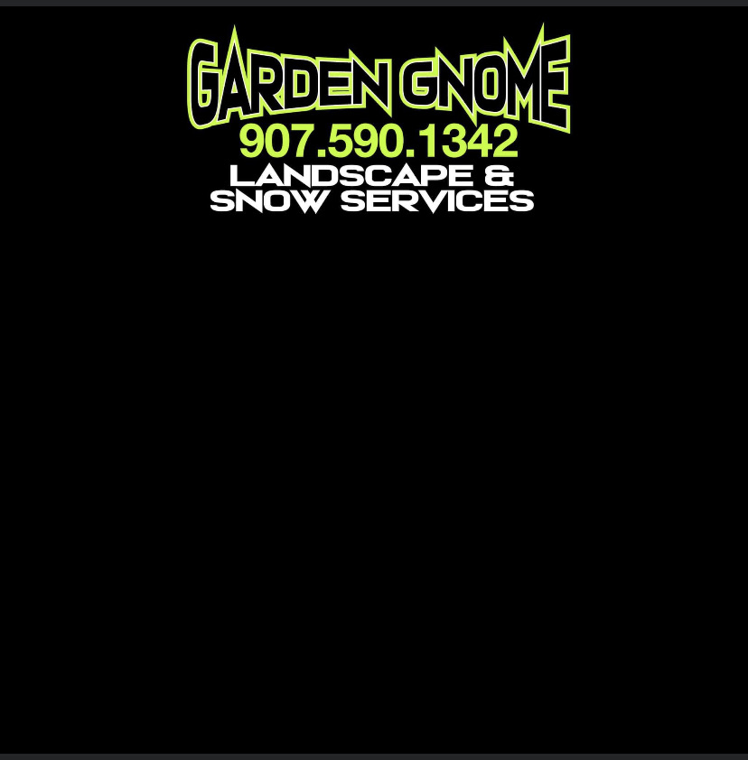 Garden Gnome Landscape Logo