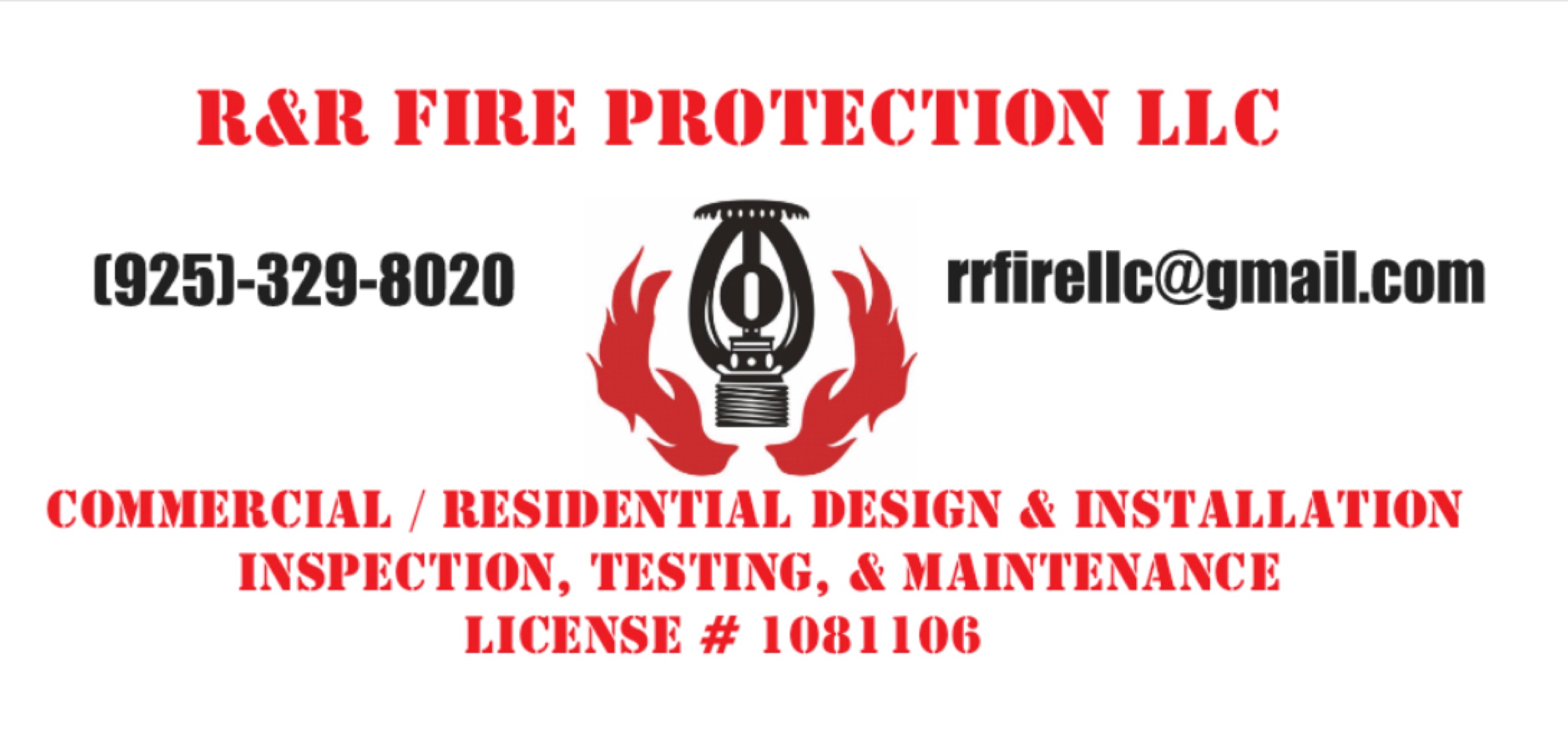 R&R Fire Protection Logo