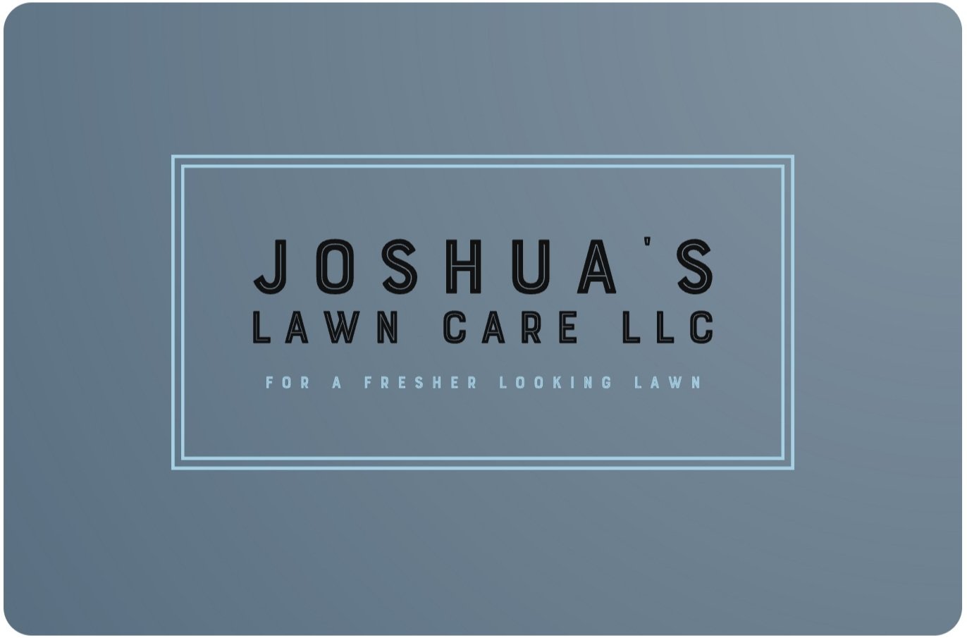Joshuas Lawncare, LLC Logo