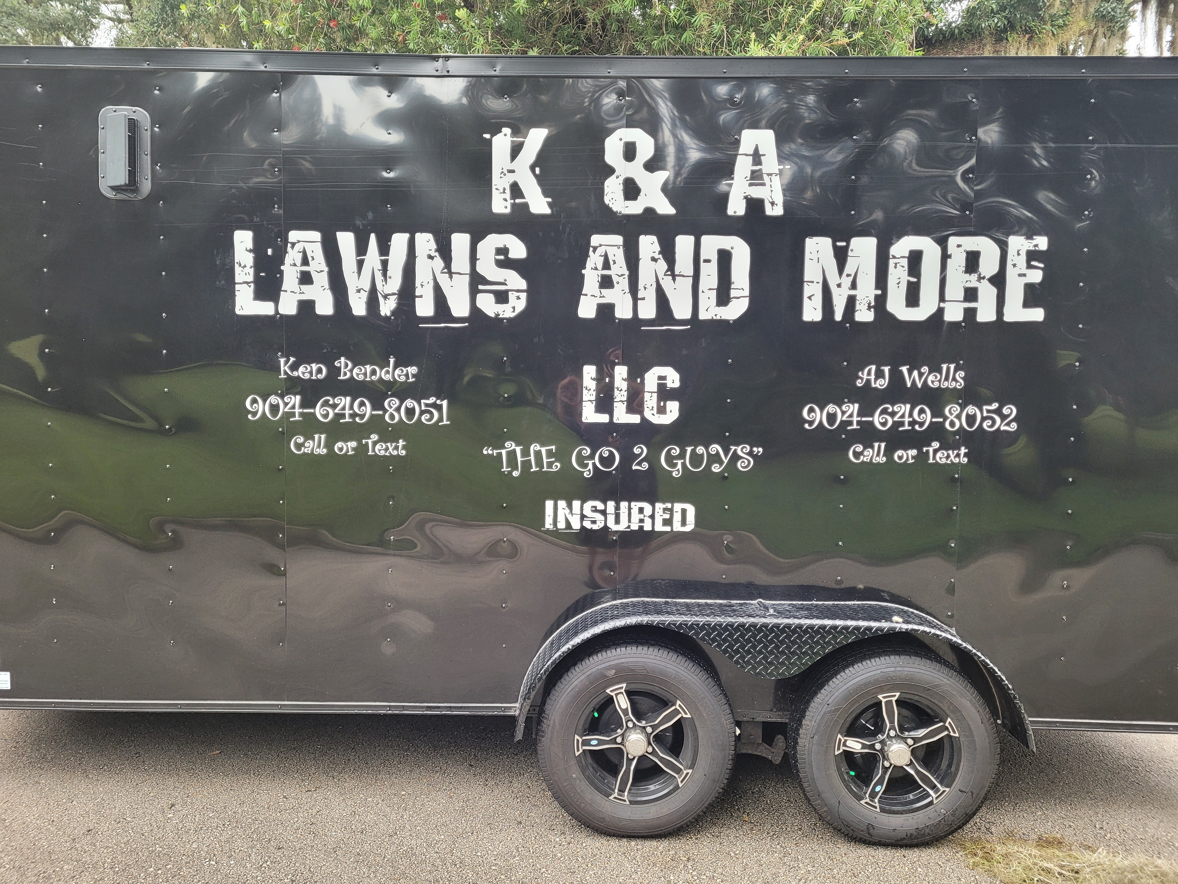 K & A Lawns and More Logo