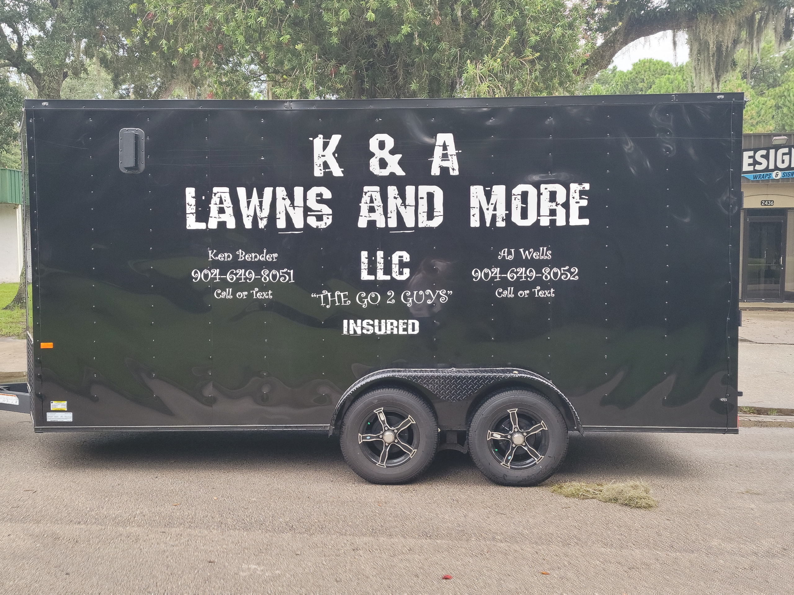 K & A Lawns and More Logo