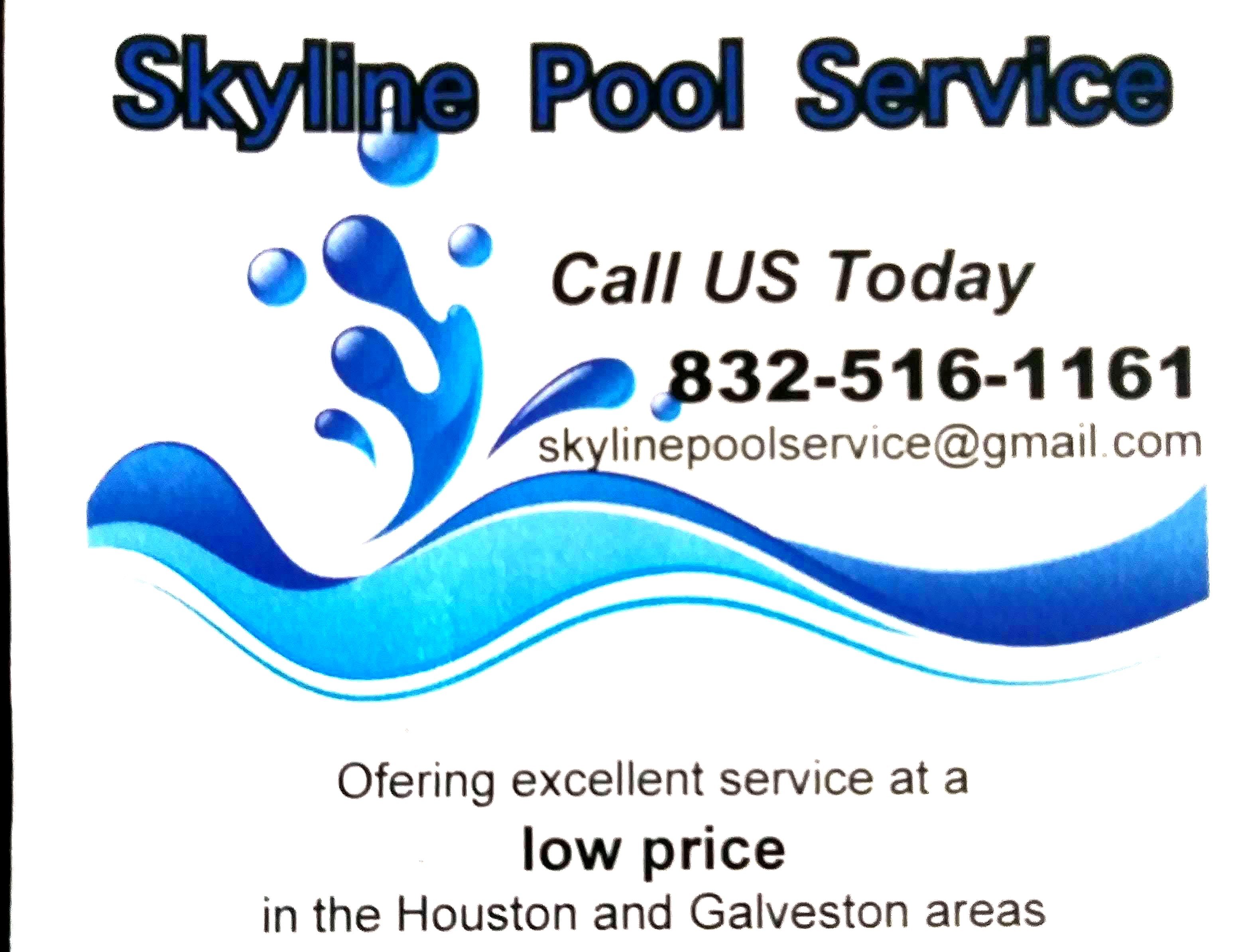 Skyline Pool Service Logo