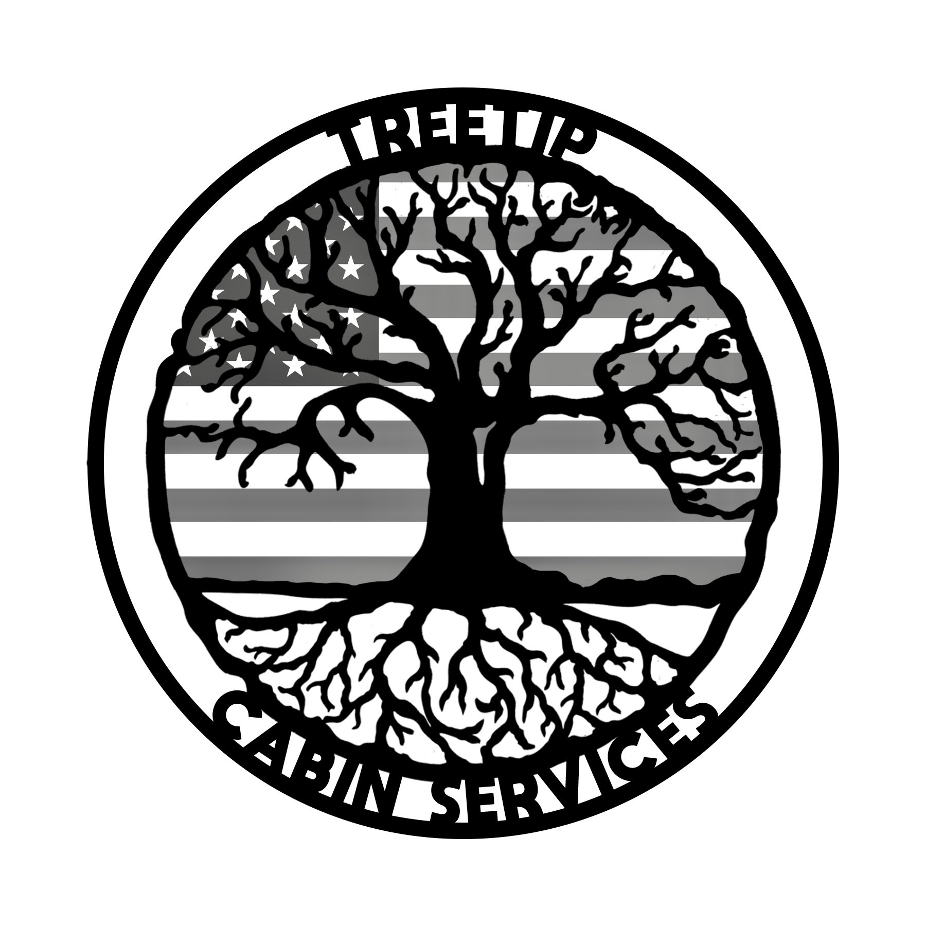 TreeTip Cabin Services Logo