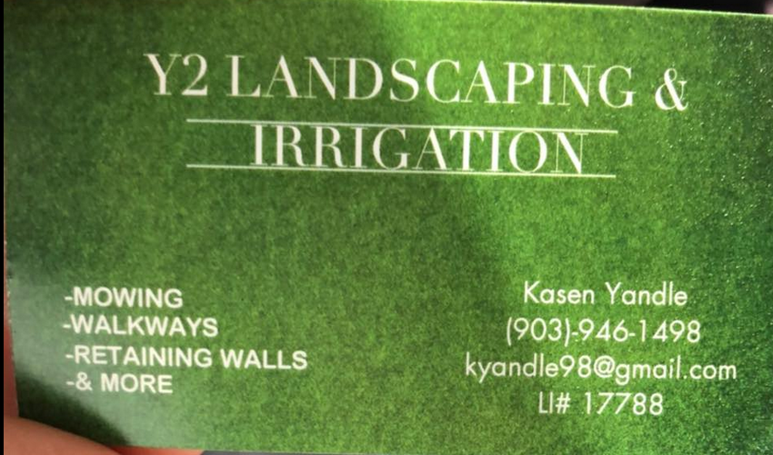 Y-2 Landscaping and Irrigation Logo