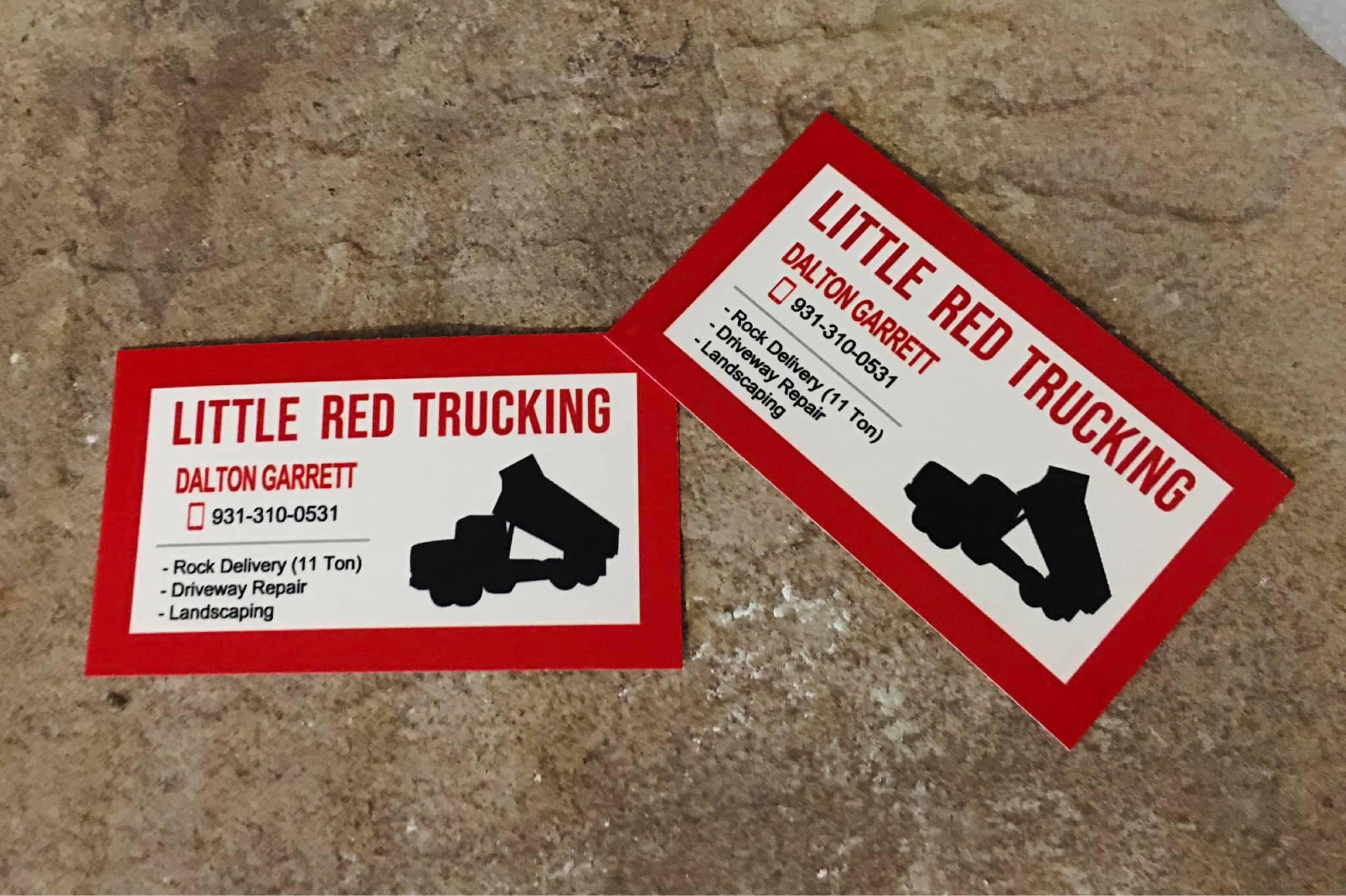 Little Red Trucking Logo