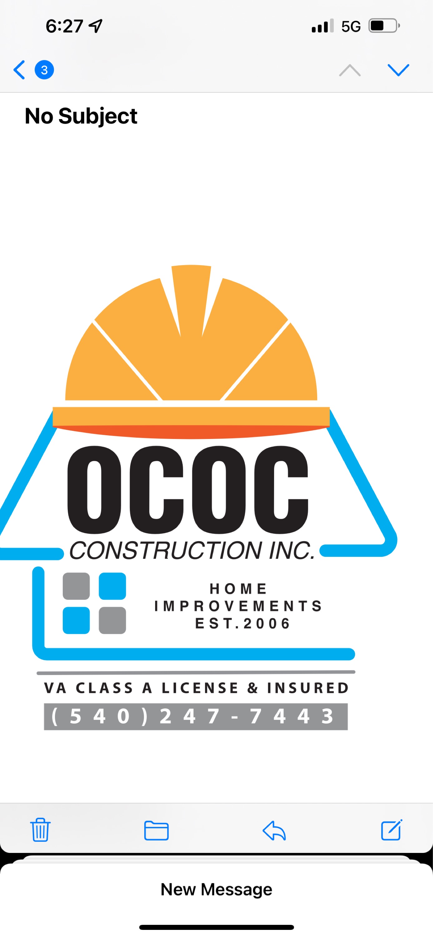 OCOC Construction Logo