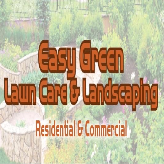 Easy Green Lawn Care and Landscaping Logo