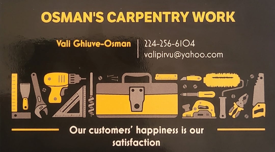 Osman's Carpentry Work Logo