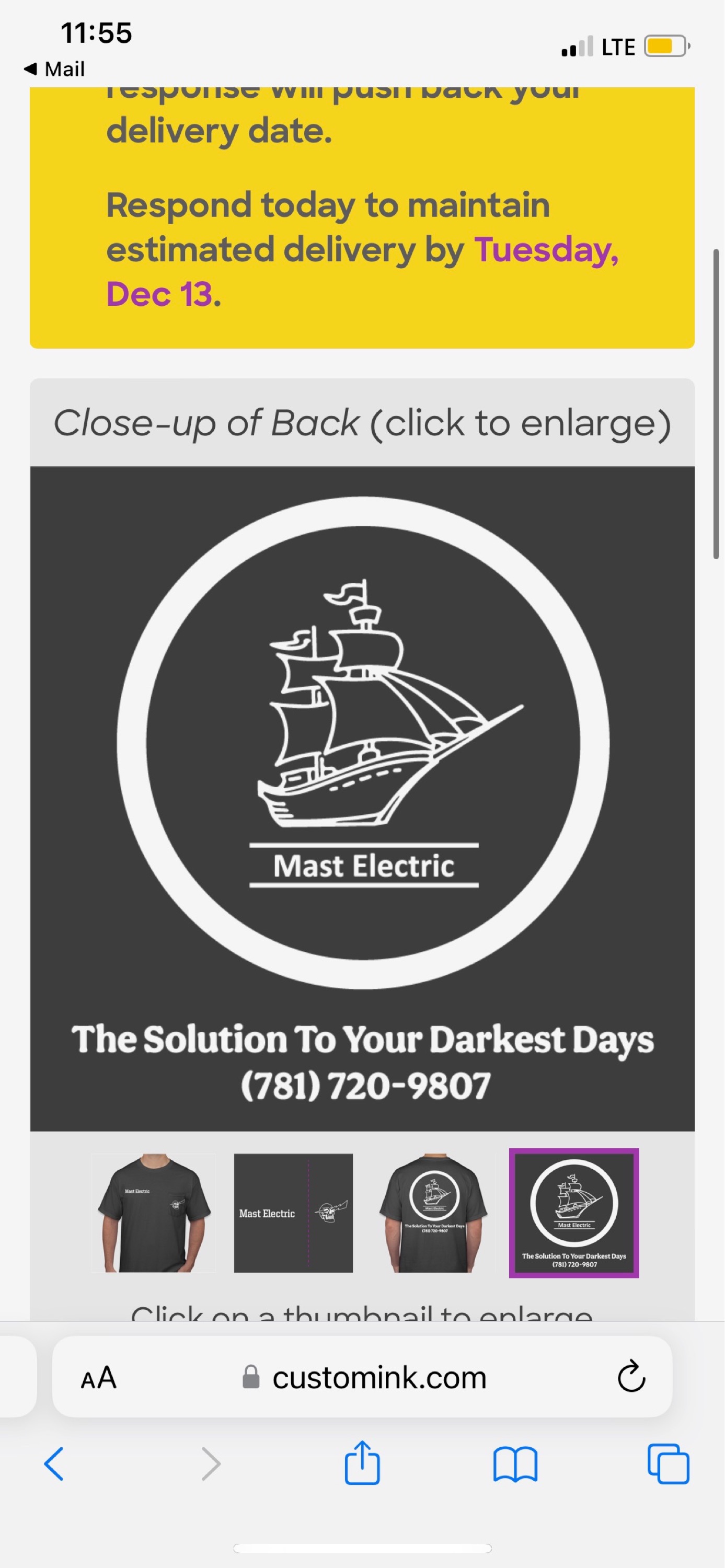 Mast Electric Logo