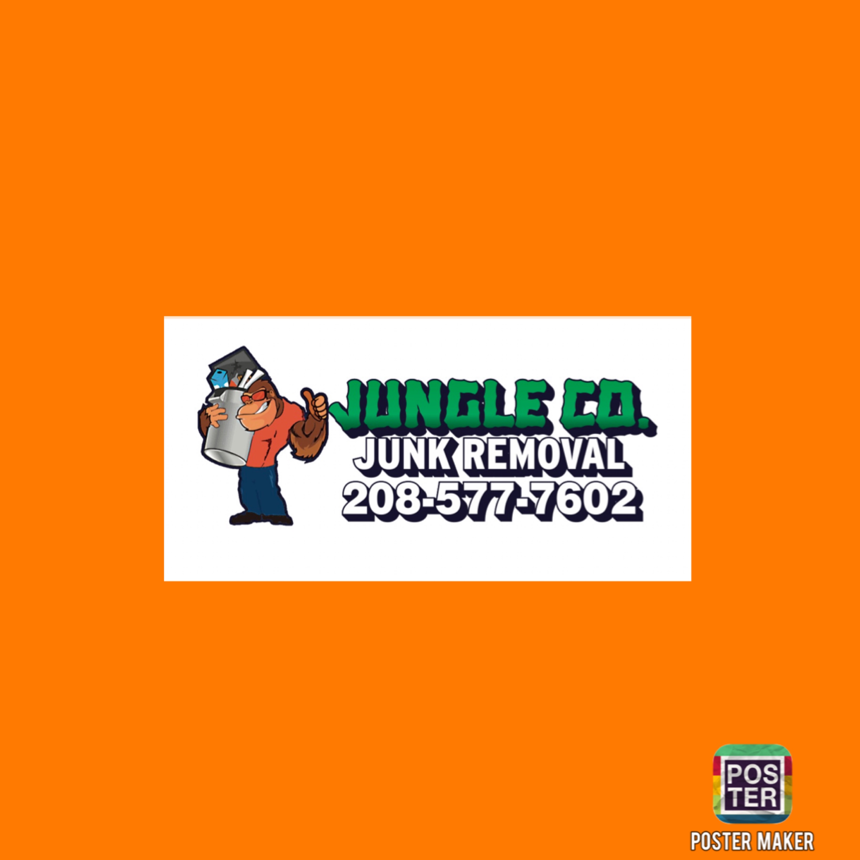 Jungle Co. Junk Removal Logo