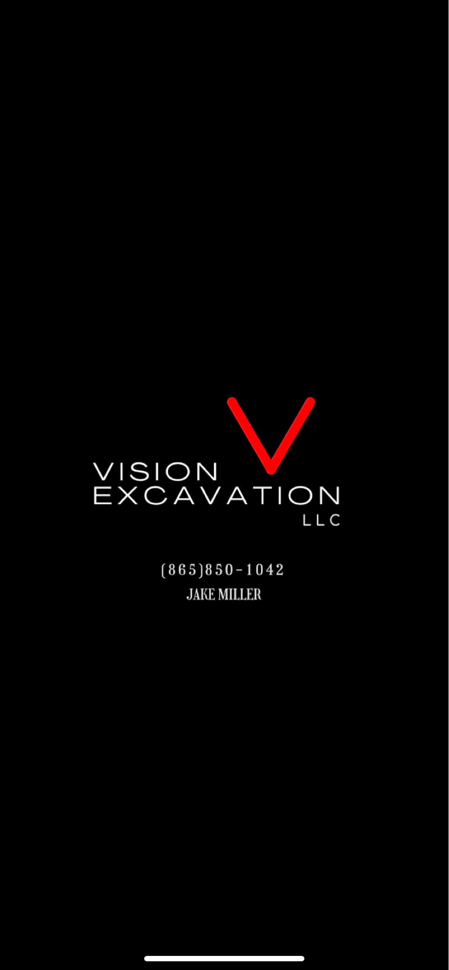 Vision Excavation, LLC Logo
