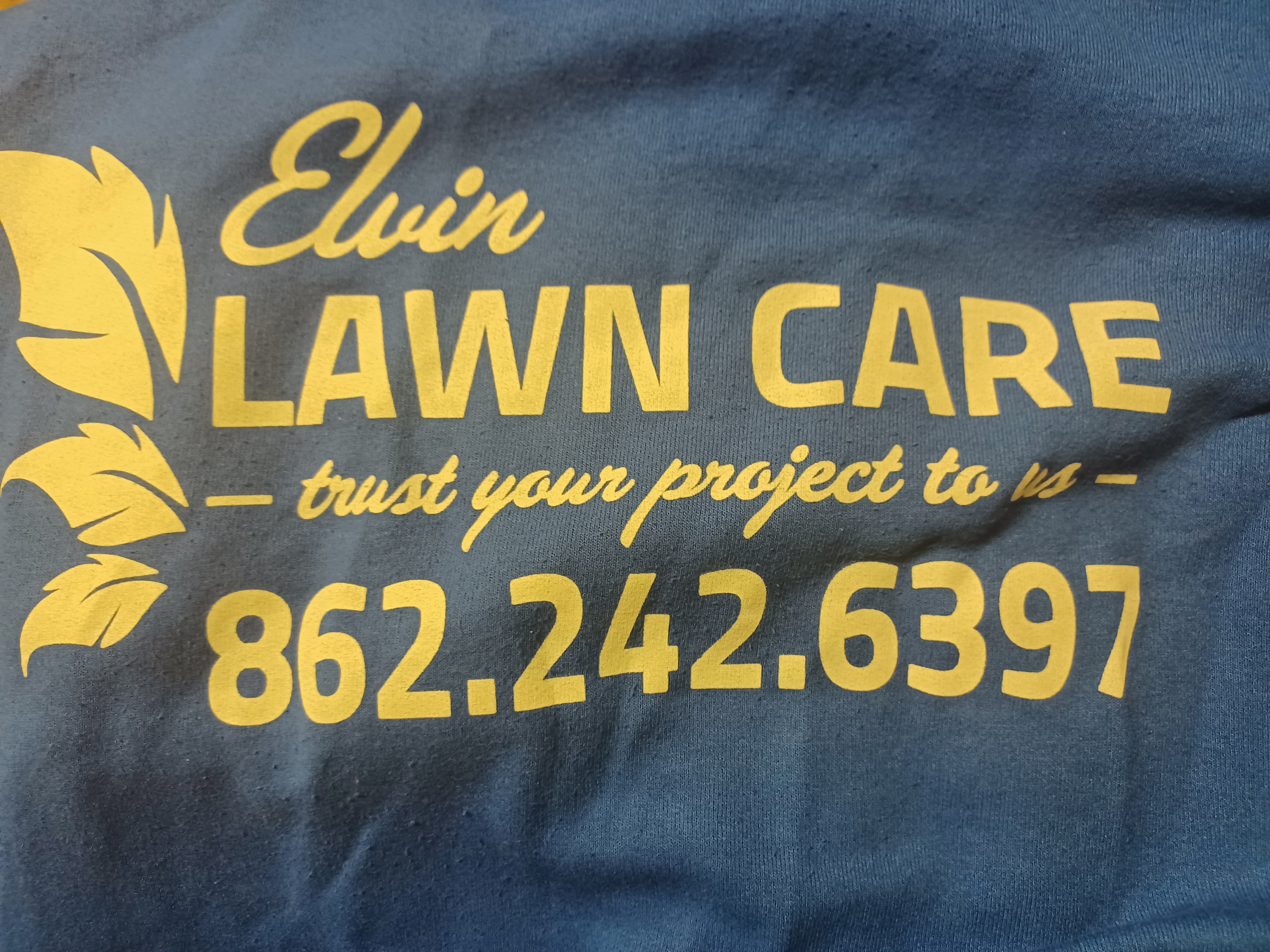 Elvin Lawn Care Logo