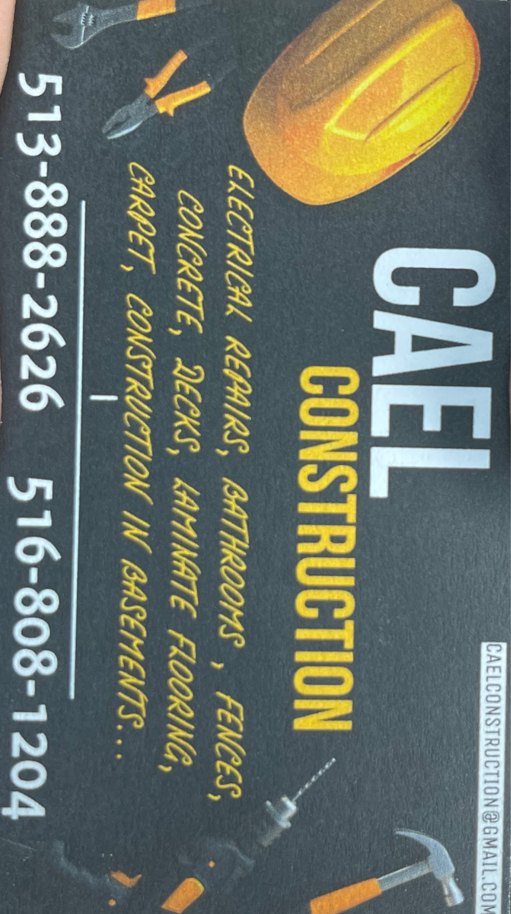 CAEL Construction, LLC Logo