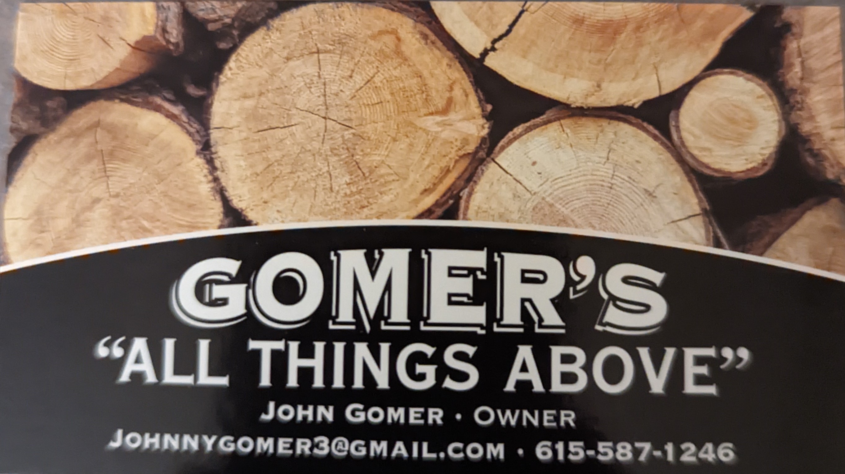 Gomer's All Things Above Logo
