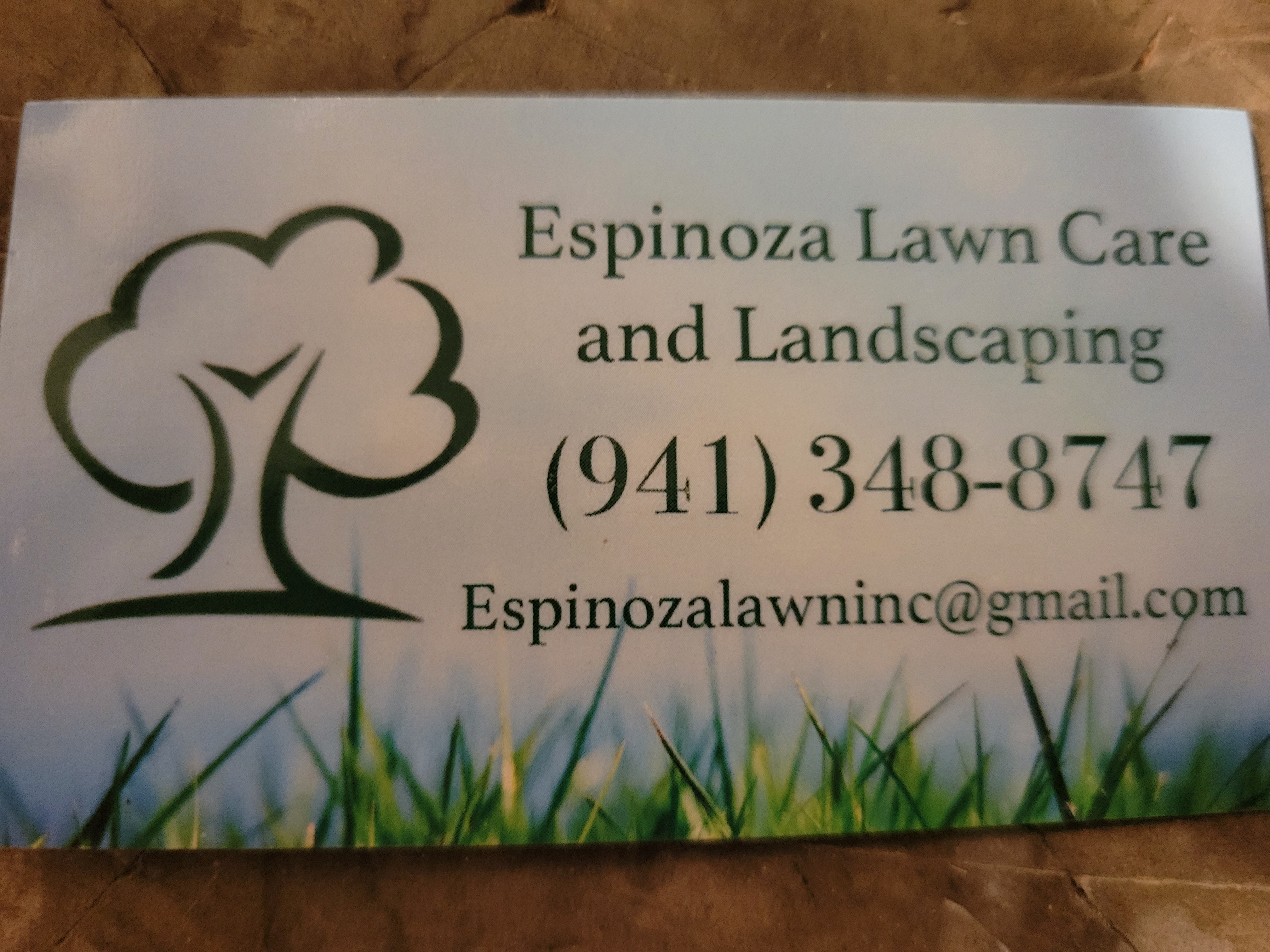 Espinoza Lawn Care Logo