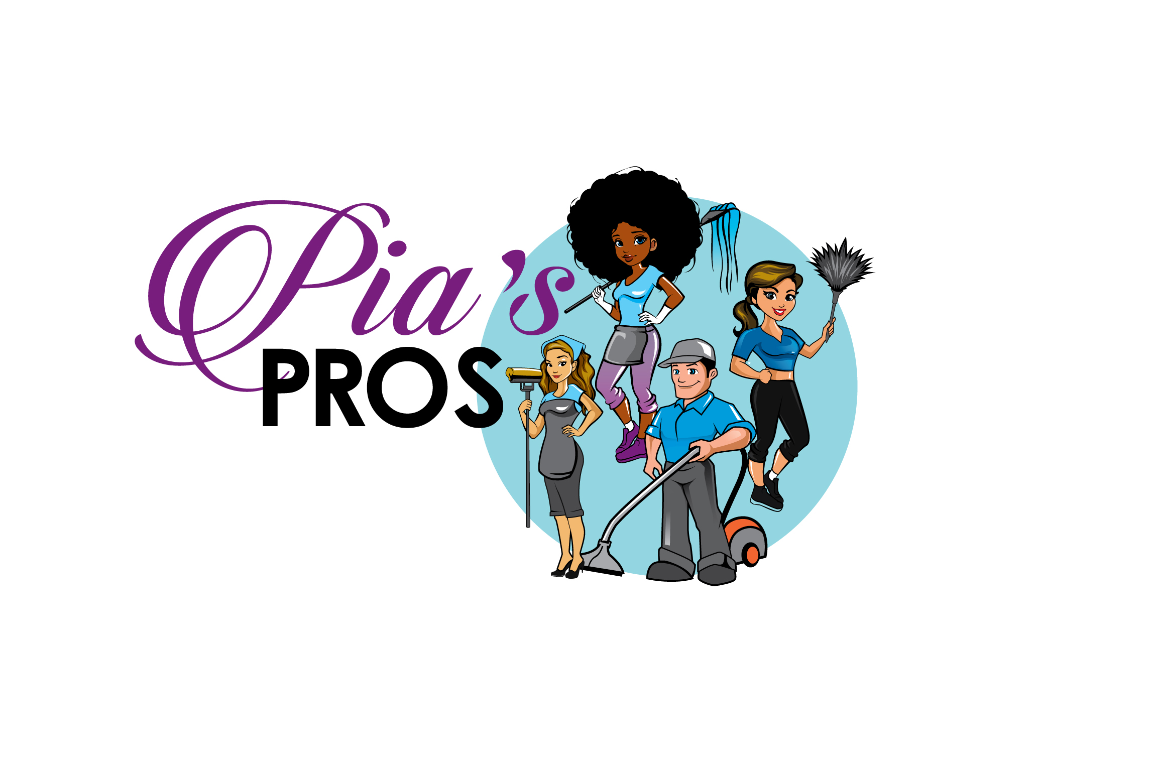 Pia's Professional Cleaning and Decluttering Services, LLC Logo