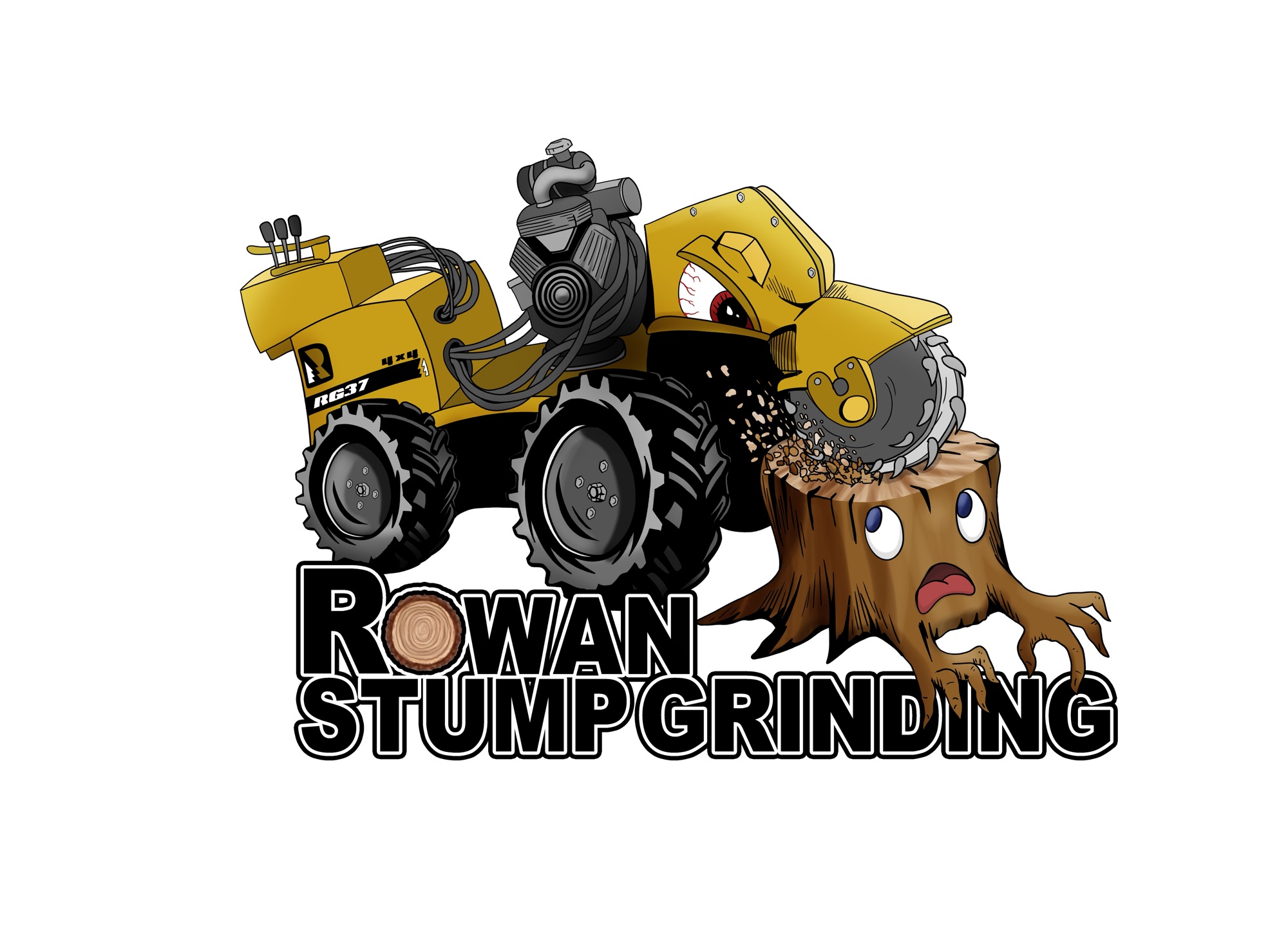Rowan Stump Grinding Logo