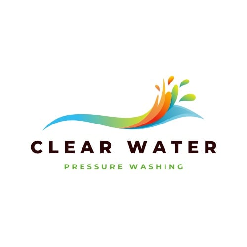Clear Water Pressure Washing Logo