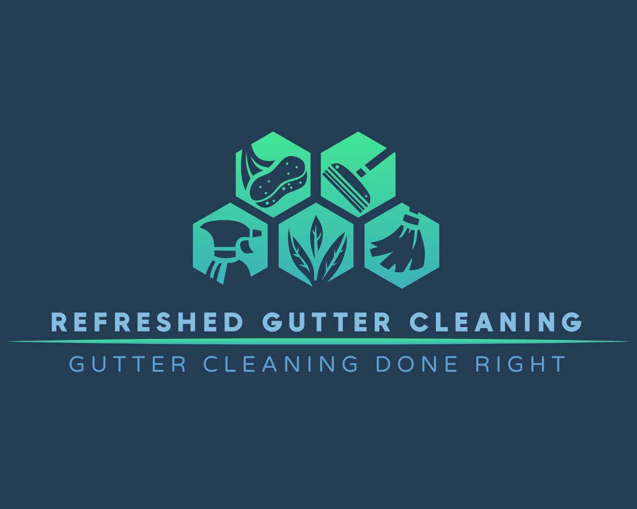 Refreshed Gutter Cleaning Logo