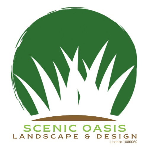 Scenic Oasis Landscape and Design Logo