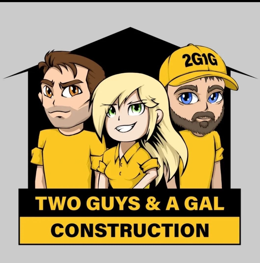 Two Guys and a Gal Construction, LLC Logo