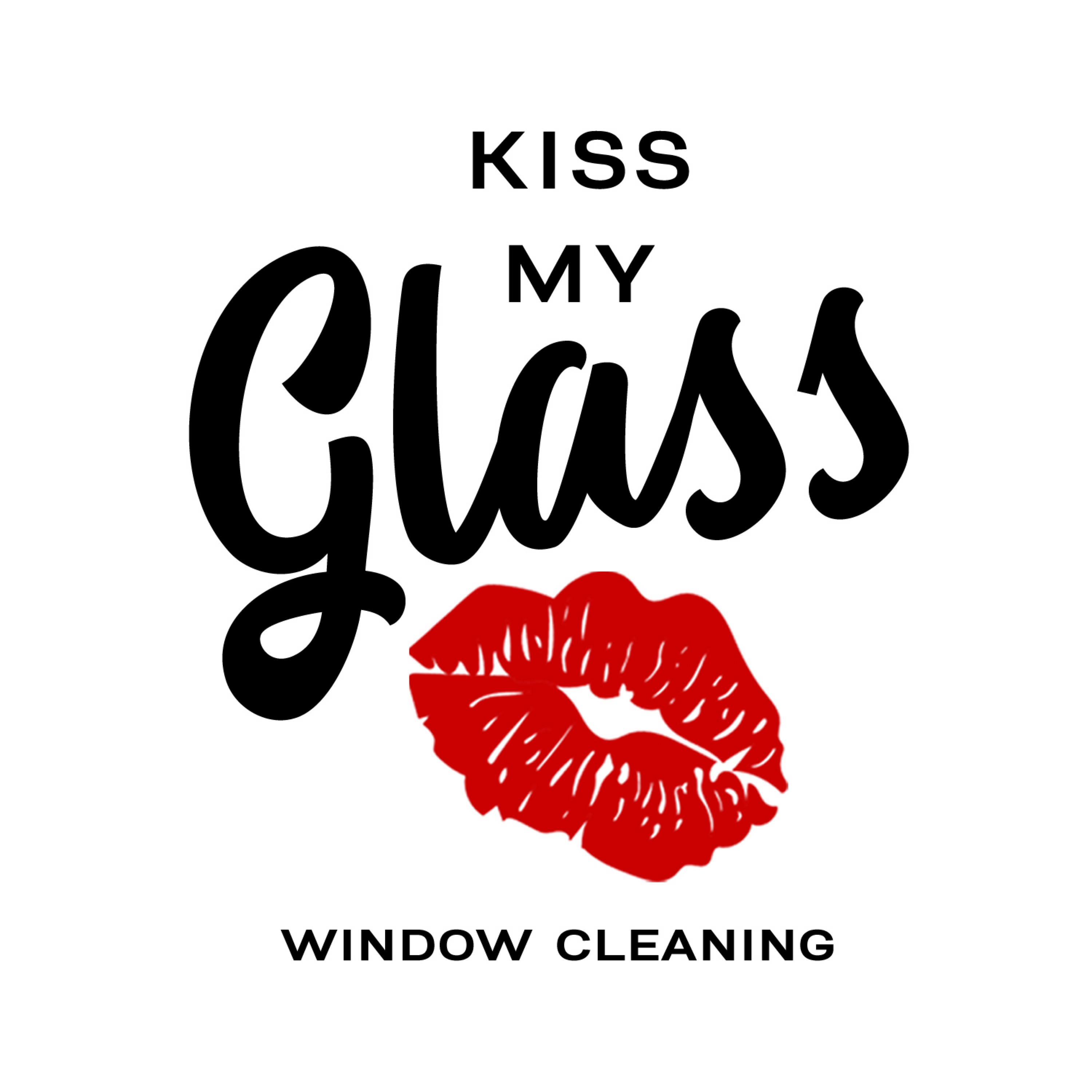 Kiss My Glass Window Cleaning Logo