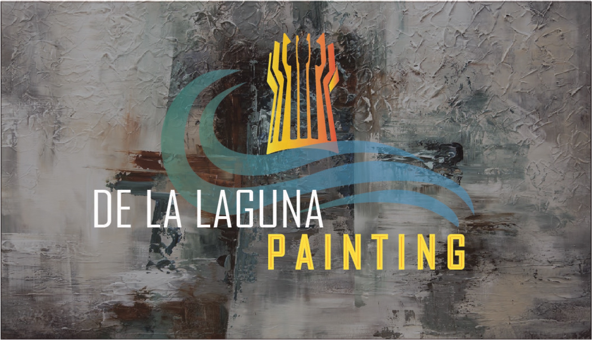 De La Laguna Painting Logo