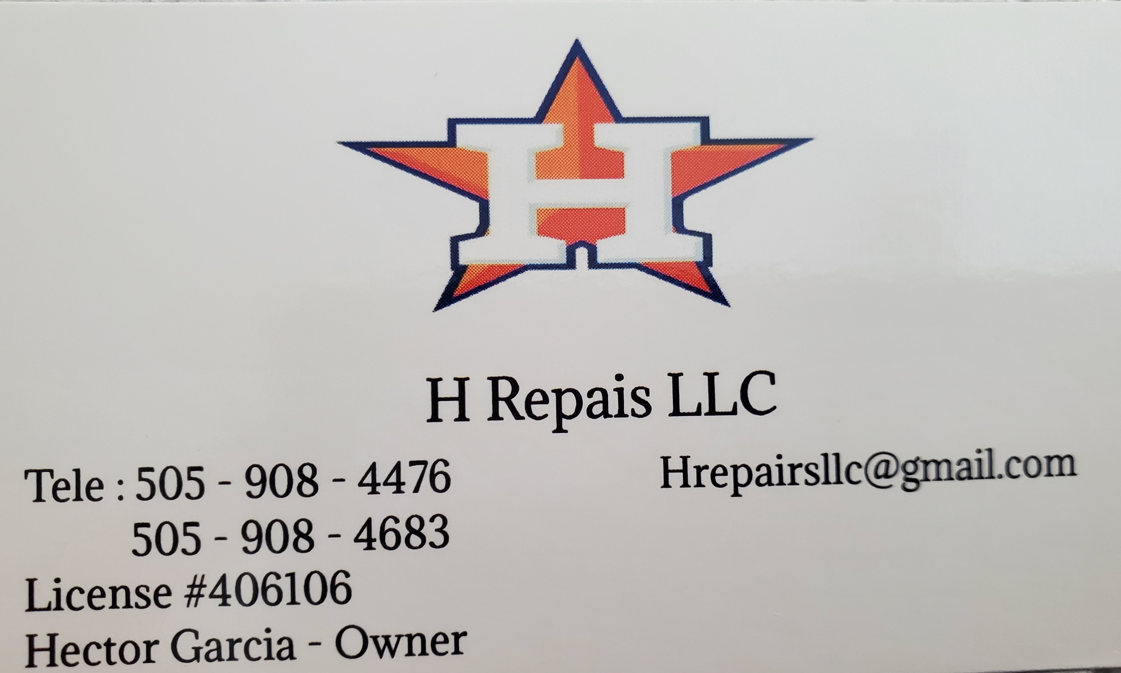 H Repairs, LLC Logo