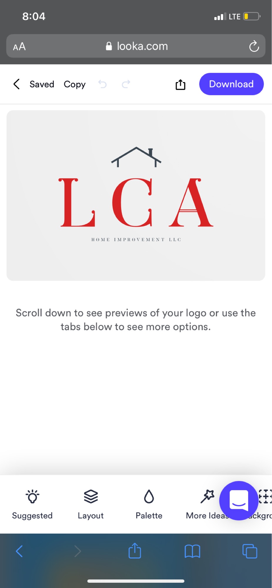 LCA Home Improvement Logo