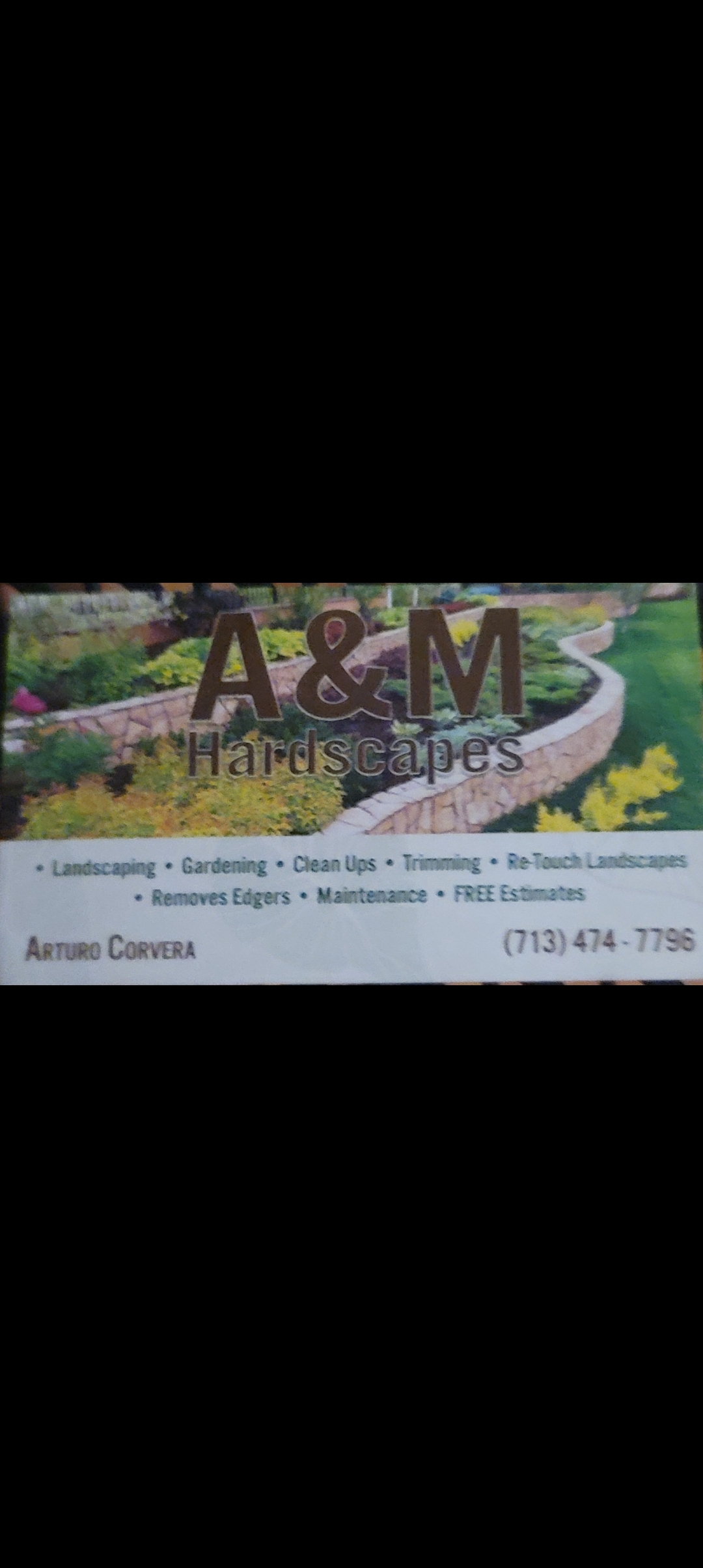 A and M Hardscapes Logo