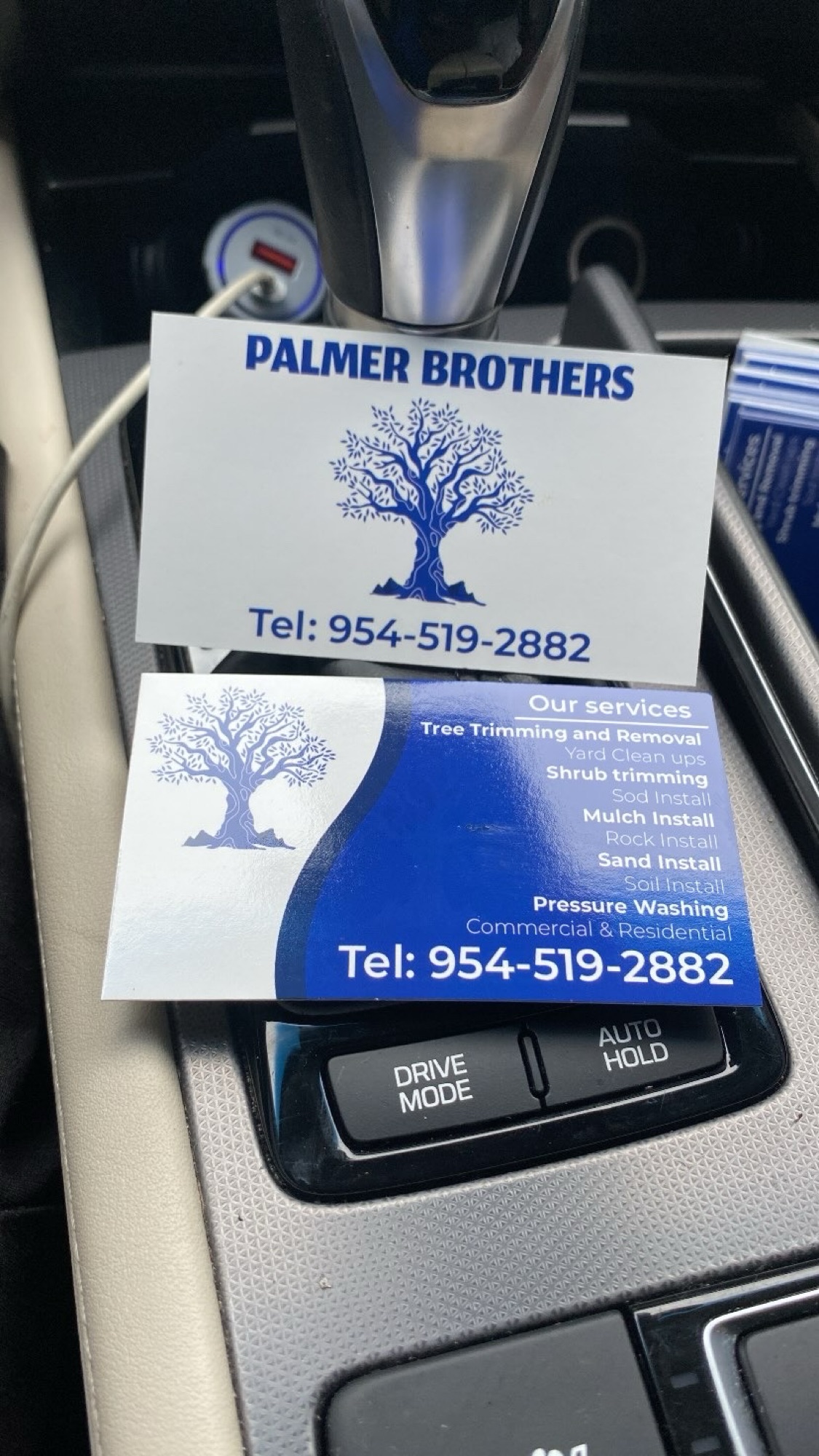 Palmer Bros Lawn Service Logo