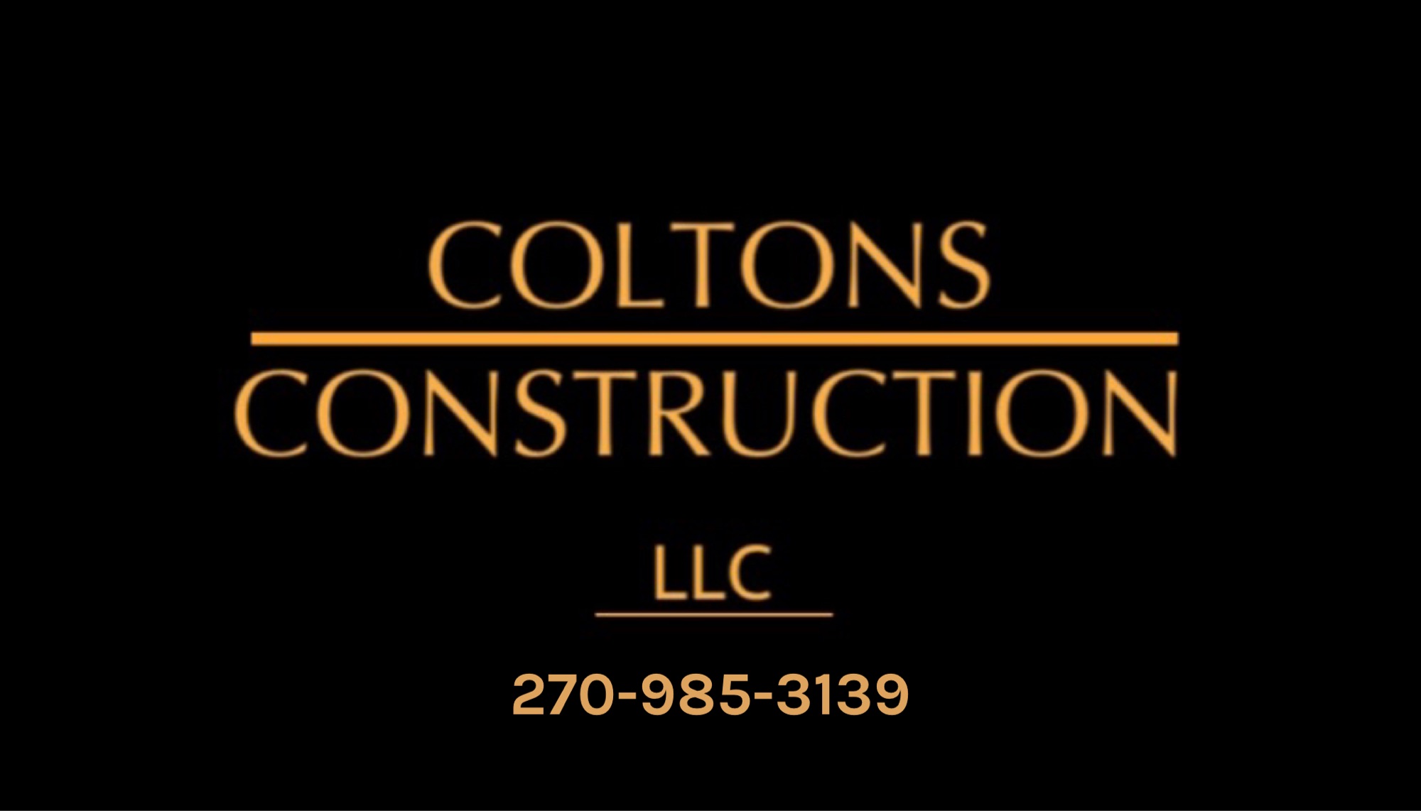COLTONS CONSTRUCTION LLC Logo