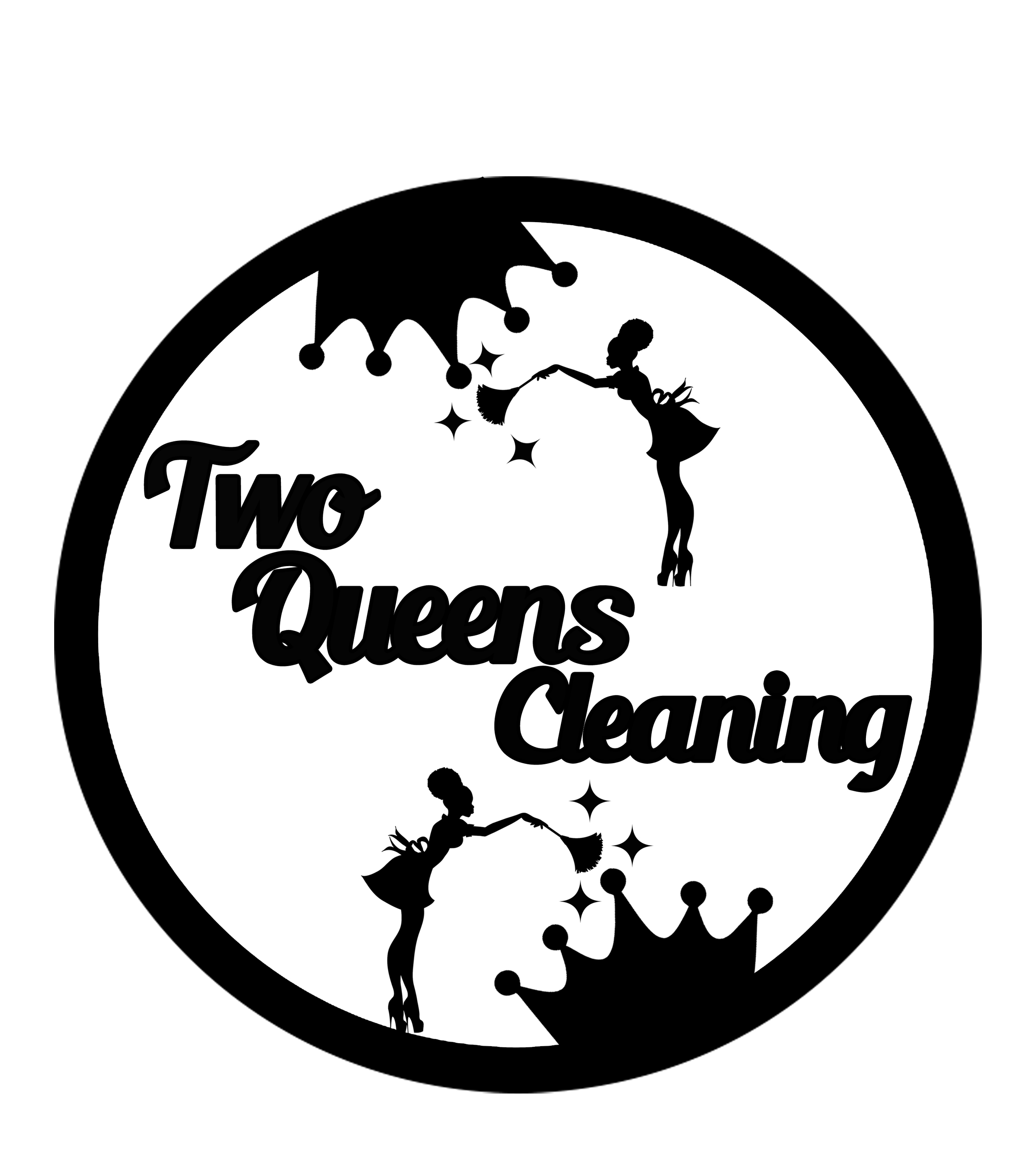 Two Queens Cleaning Logo