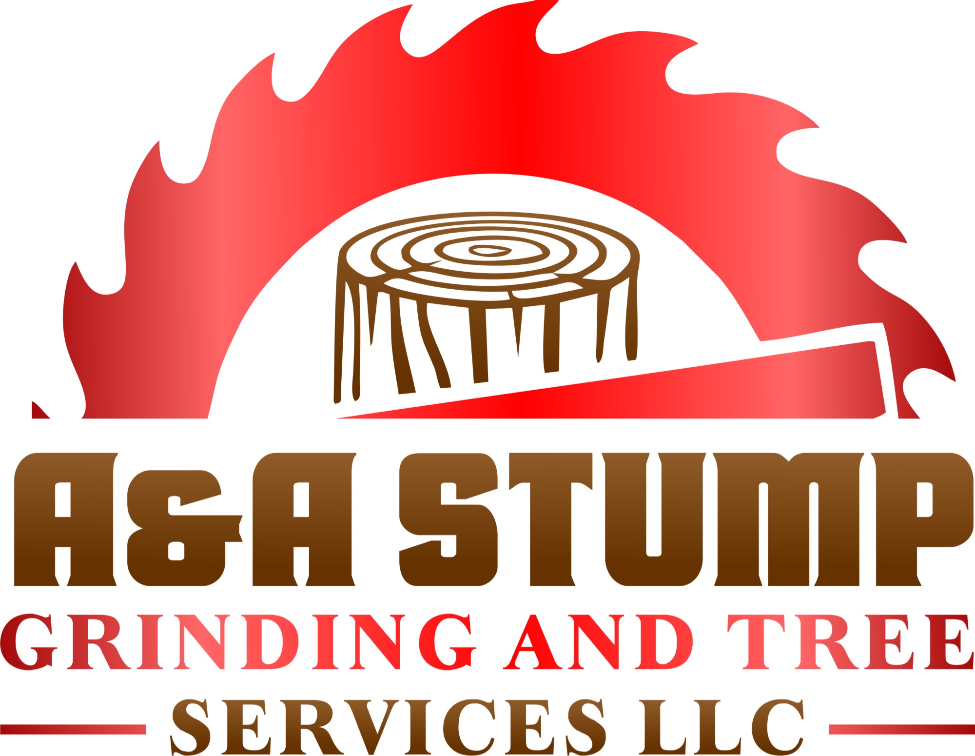 A&A Stump Grinding and Tree Service Logo